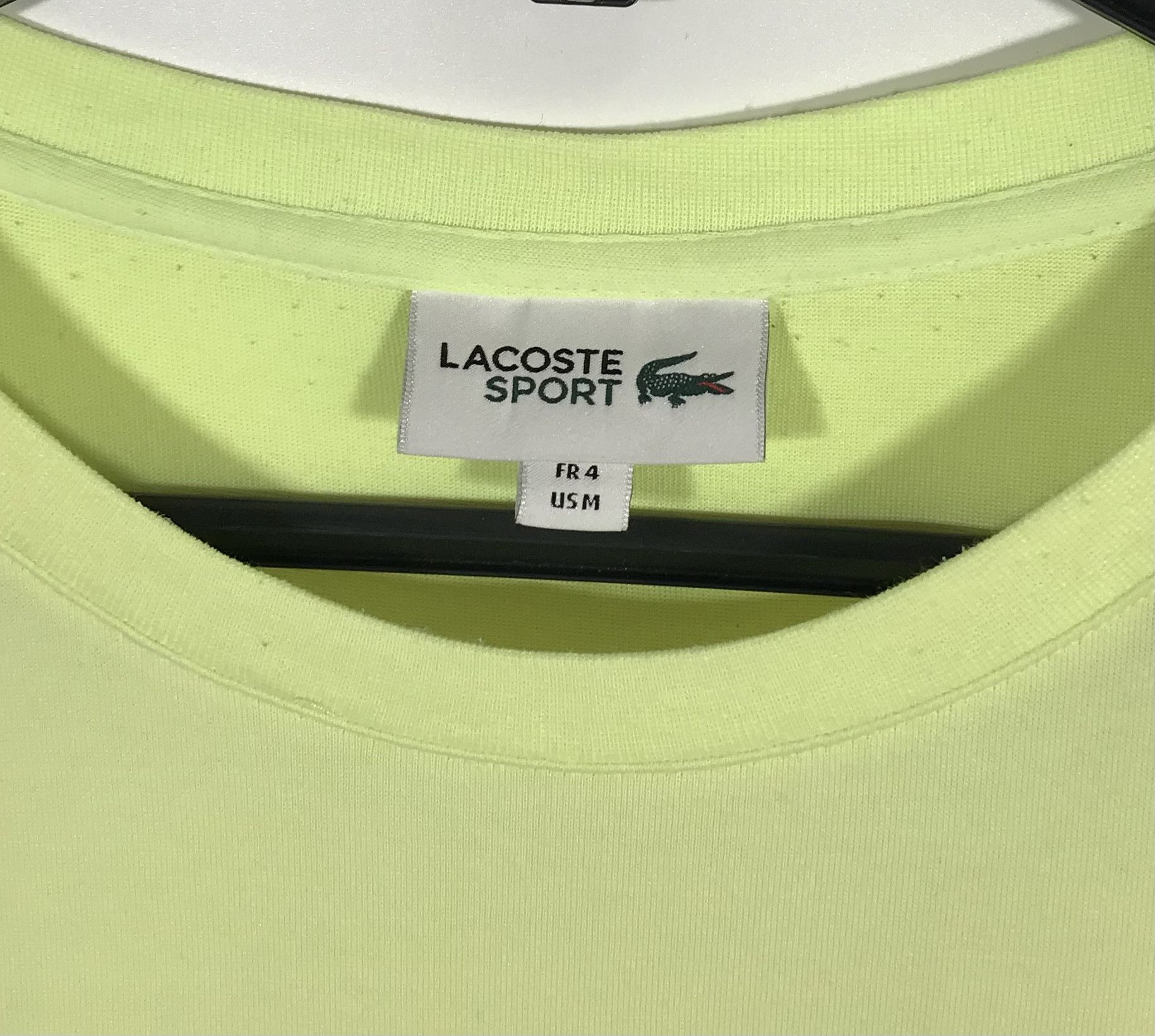 Lacoste Lacoste Sport T-Shirt Crewneck Size M Green Size US M / EU 48-50 / 2 - 7 Thumbnail