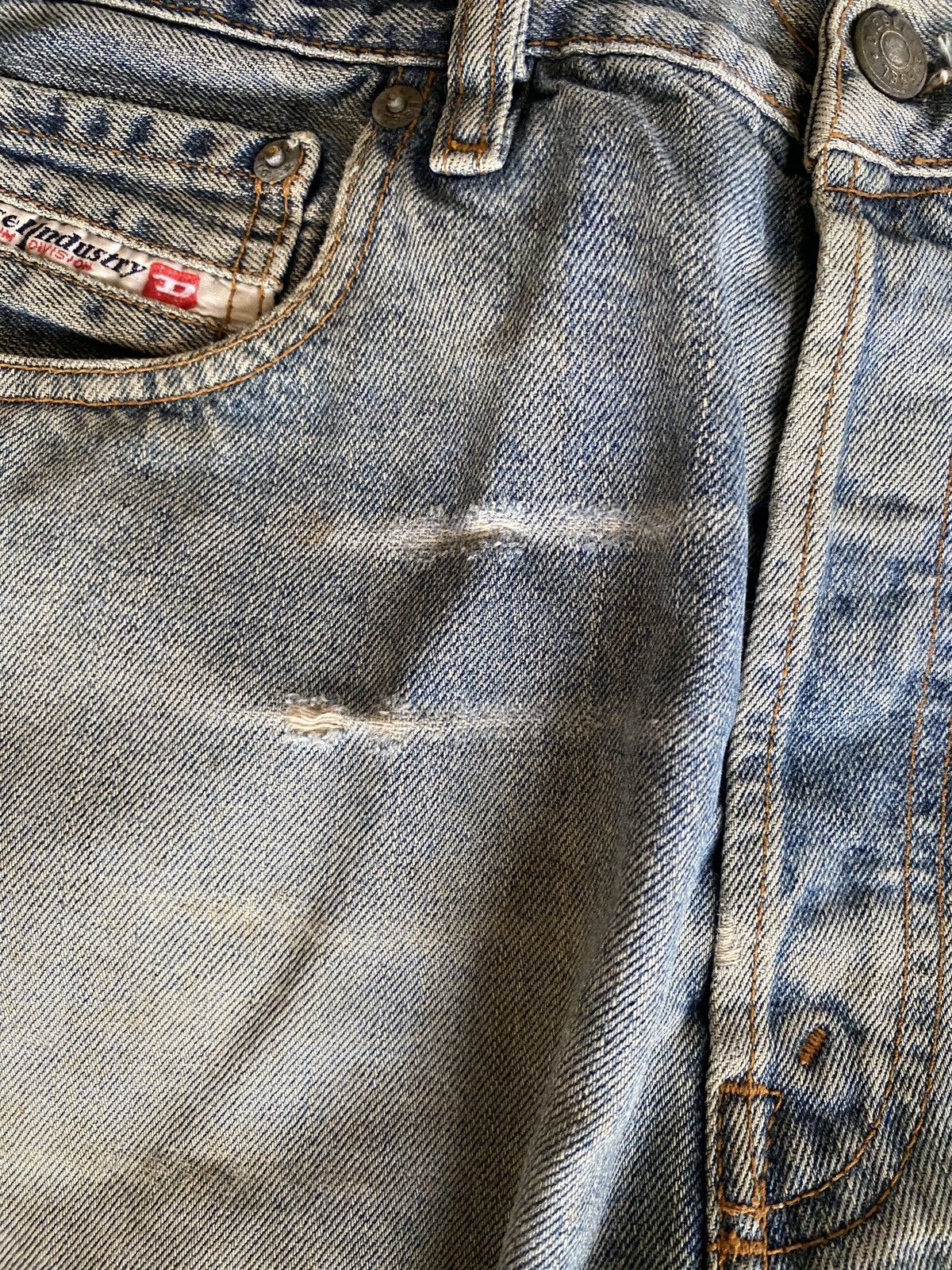 Diesel × If Six Was Nine Vintage diesel industry straight cut denim Size US 32 / EU 48 - 11 Thumbnail