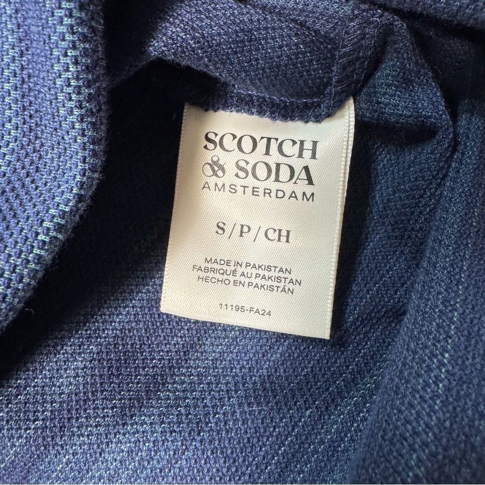 Scotch & Soda NWT New $98 Scotch & Soda Long Sleeve Space Dyed Button Fro Size US S / EU 44-46 / 1 - 7 Thumbnail