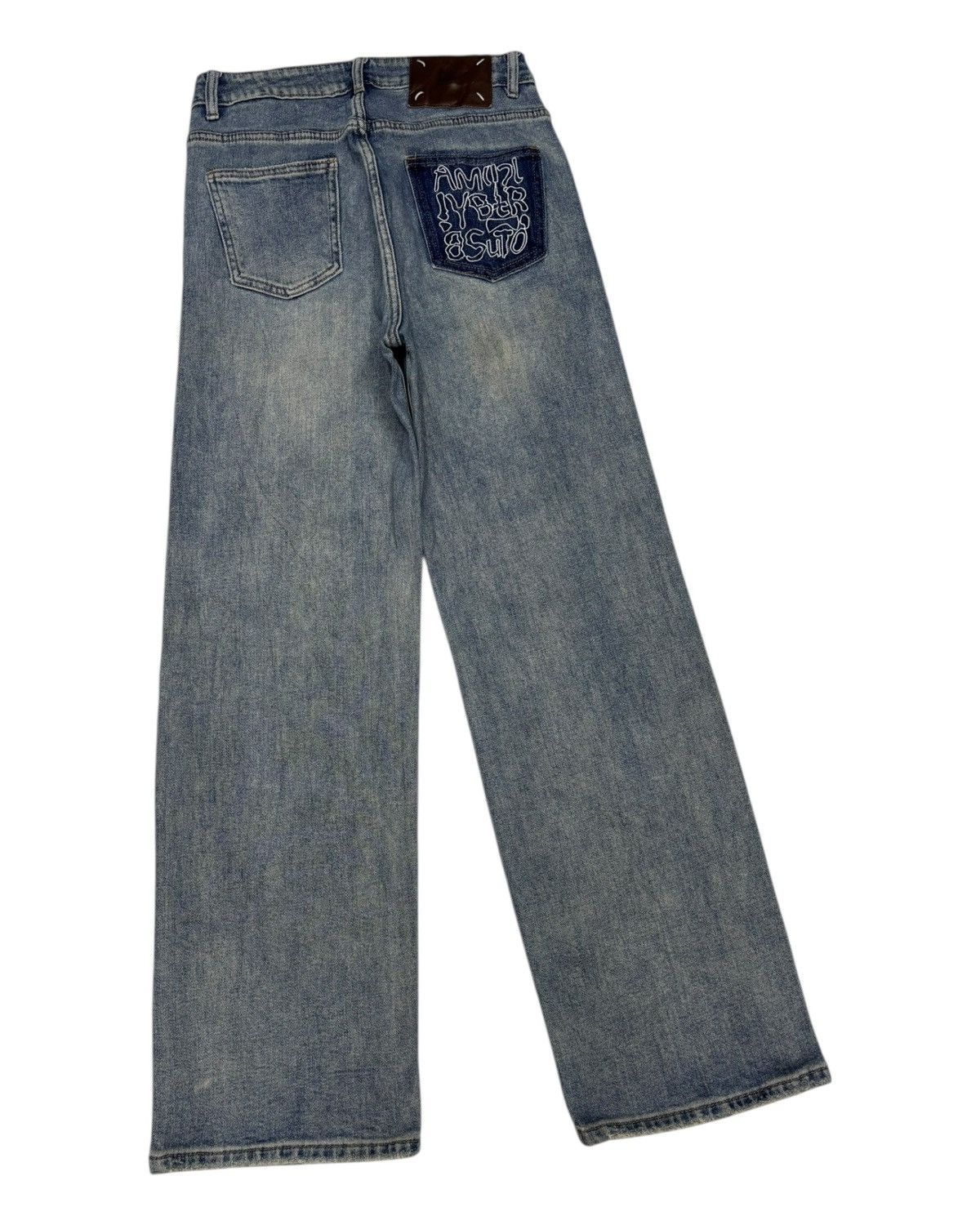 Amiri 🔥AMIRI STYLE MADE IN JAPAN LOOSE FIT WIDE JEANS Size US 27 - 5 Thumbnail
