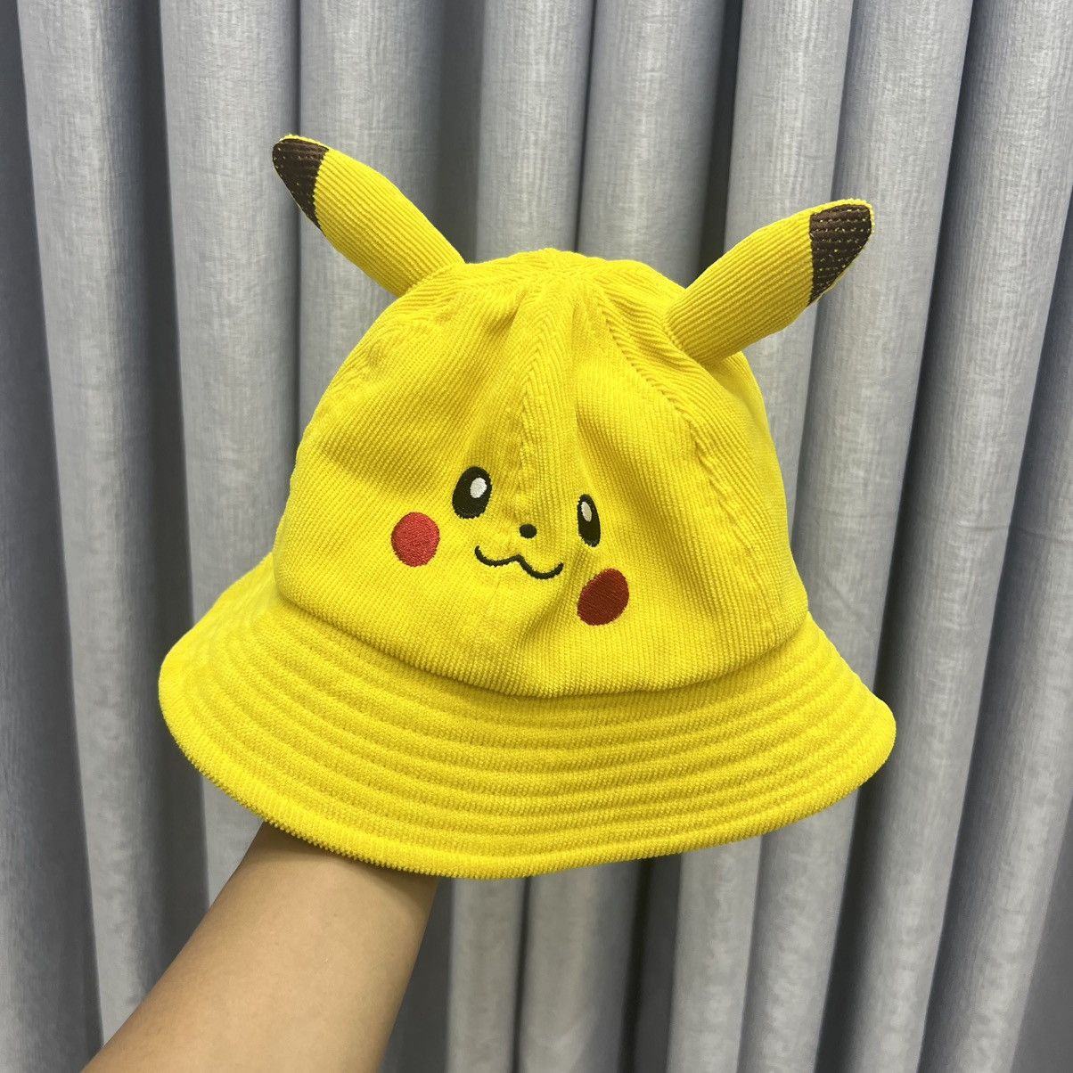 Pokemon Pikachu ear Bucket Hat Pokemon Size ONE SIZE - 1 Thumbnail