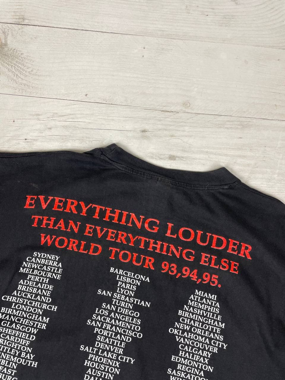 Band Tees Vintage 1994 Meat Loaf T Shirt - Tour Concert Band Tee Size US L / EU 52-54 / 3 - 13 Thumbnail