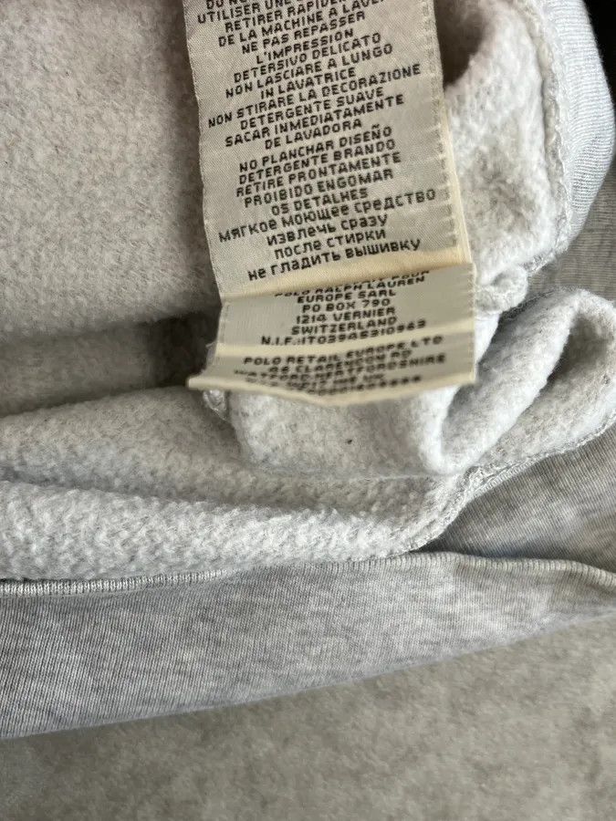 Polo Ralph Lauren 2010s Ralph Lauren Grey USA Flag Hoodie Sweater Size US S / EU 44-46 / 1 - 8 Thumbnail