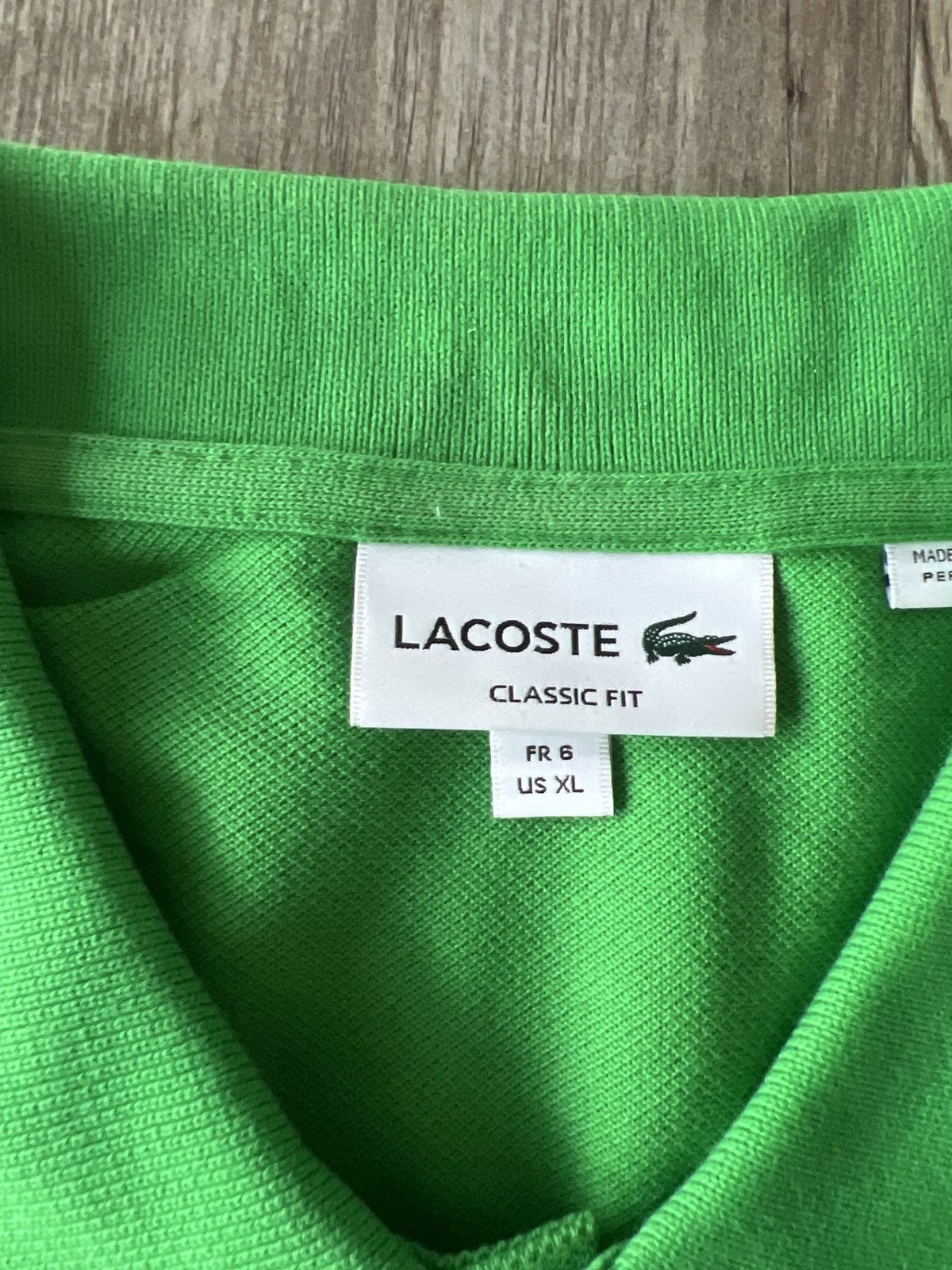 Crenshaw × Lacoste Lacoste X CSC Polo Shirt Size US XL / EU 56 / 4 - 3 Thumbnail