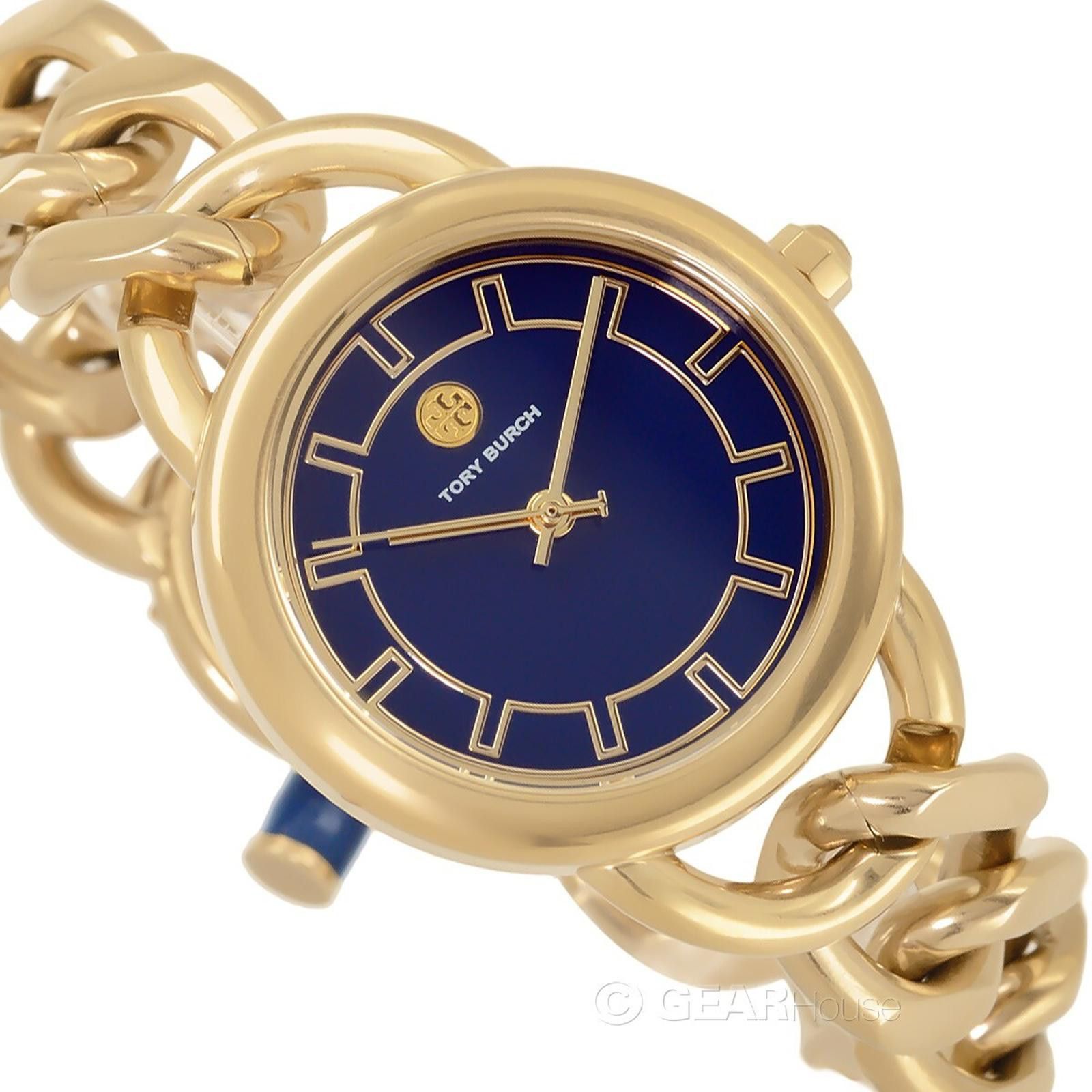 Other TORY BURCH Ravello Women's Gold Watch, Navy Blue Dial Size ONE SIZE - 4 Thumbnail