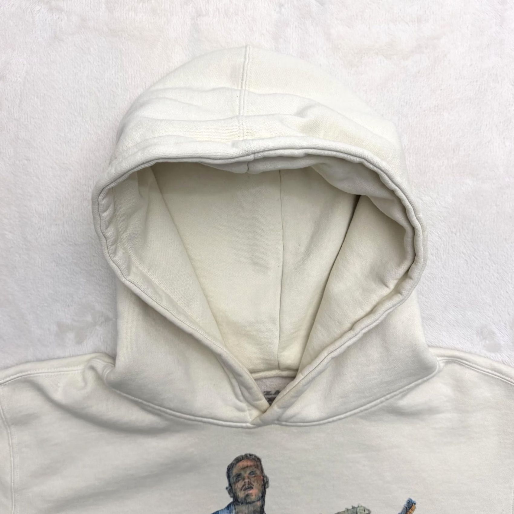 Vintage Zach Bryan Sweater Hoodie Mens Medium White Quittin Time Tour Fleece Graphic Size US M / EU 48-50 / 2 - 2 Thumbnail
