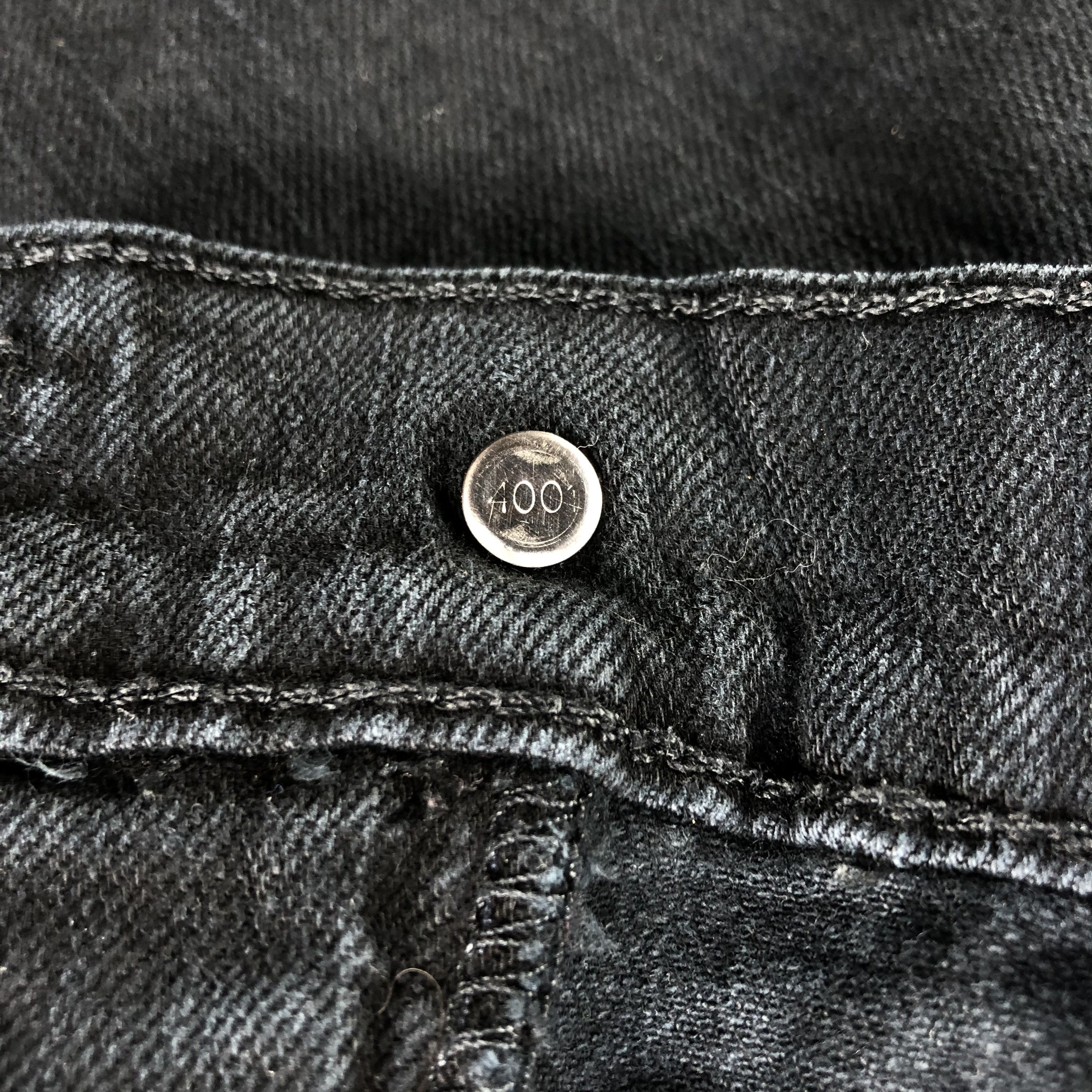 Levi's Vintage Faded Black Levis 511 Jeans-J2635 Size US 31 - 10 Thumbnail