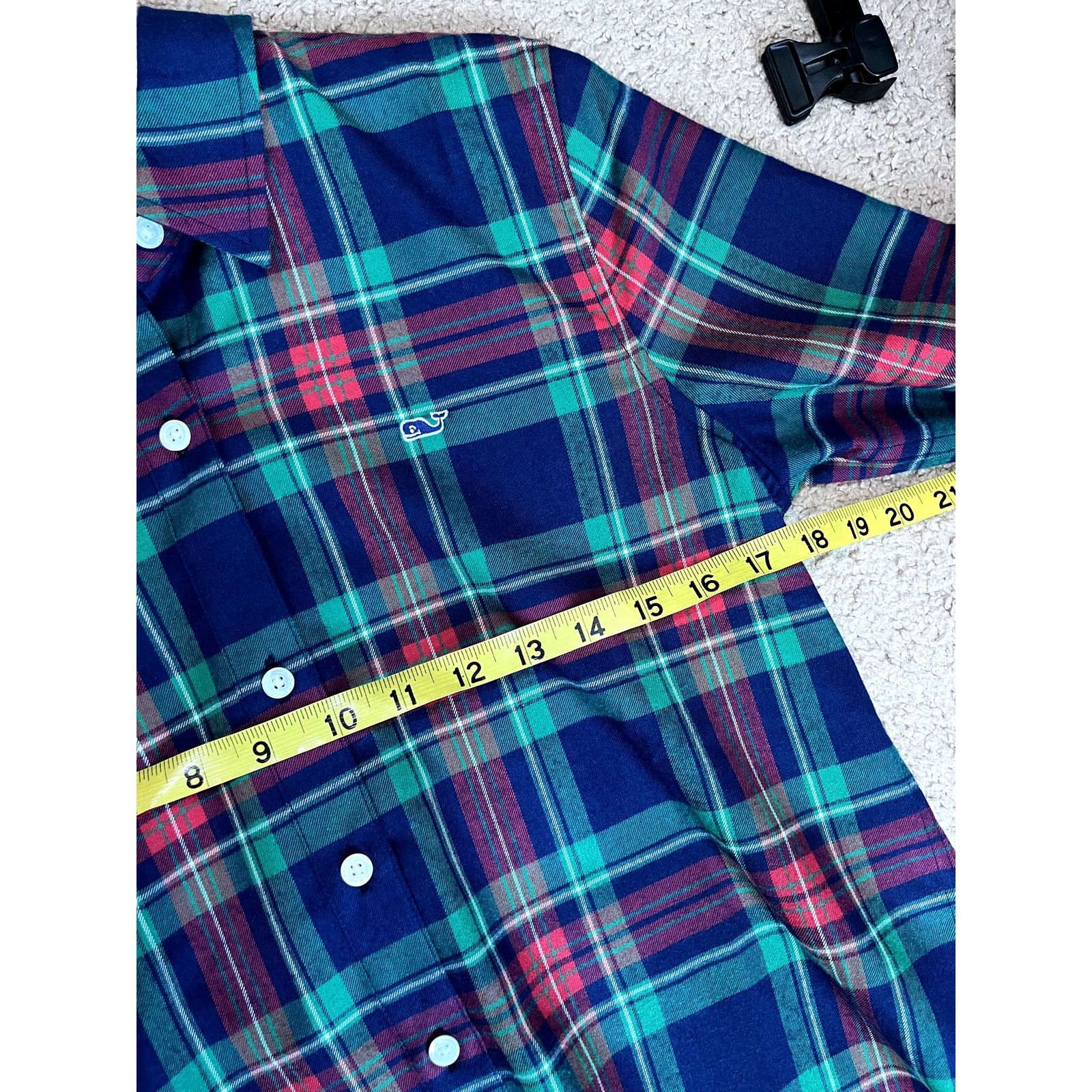 Vineyard Vines Women's Button Front Colorful Plaid Vineyard Vines Shirt 2 Size XS / US 0-2 / IT 36-38 - 5 Thumbnail