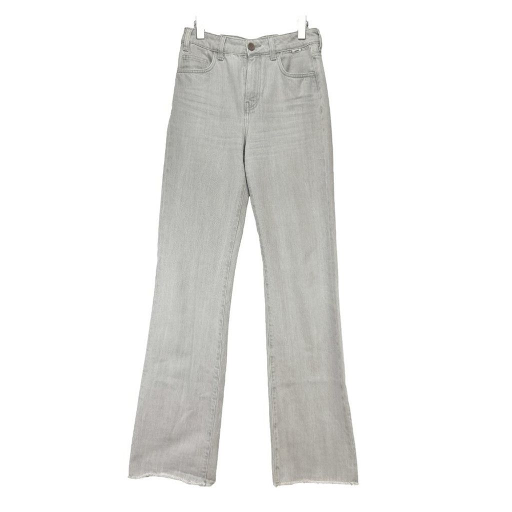 Mavi MAVI Victoria High Rise Wide Legs Light Grey Stone Wash 26 Size 26" / US 2 / IT 38 - 3 Thumbnail