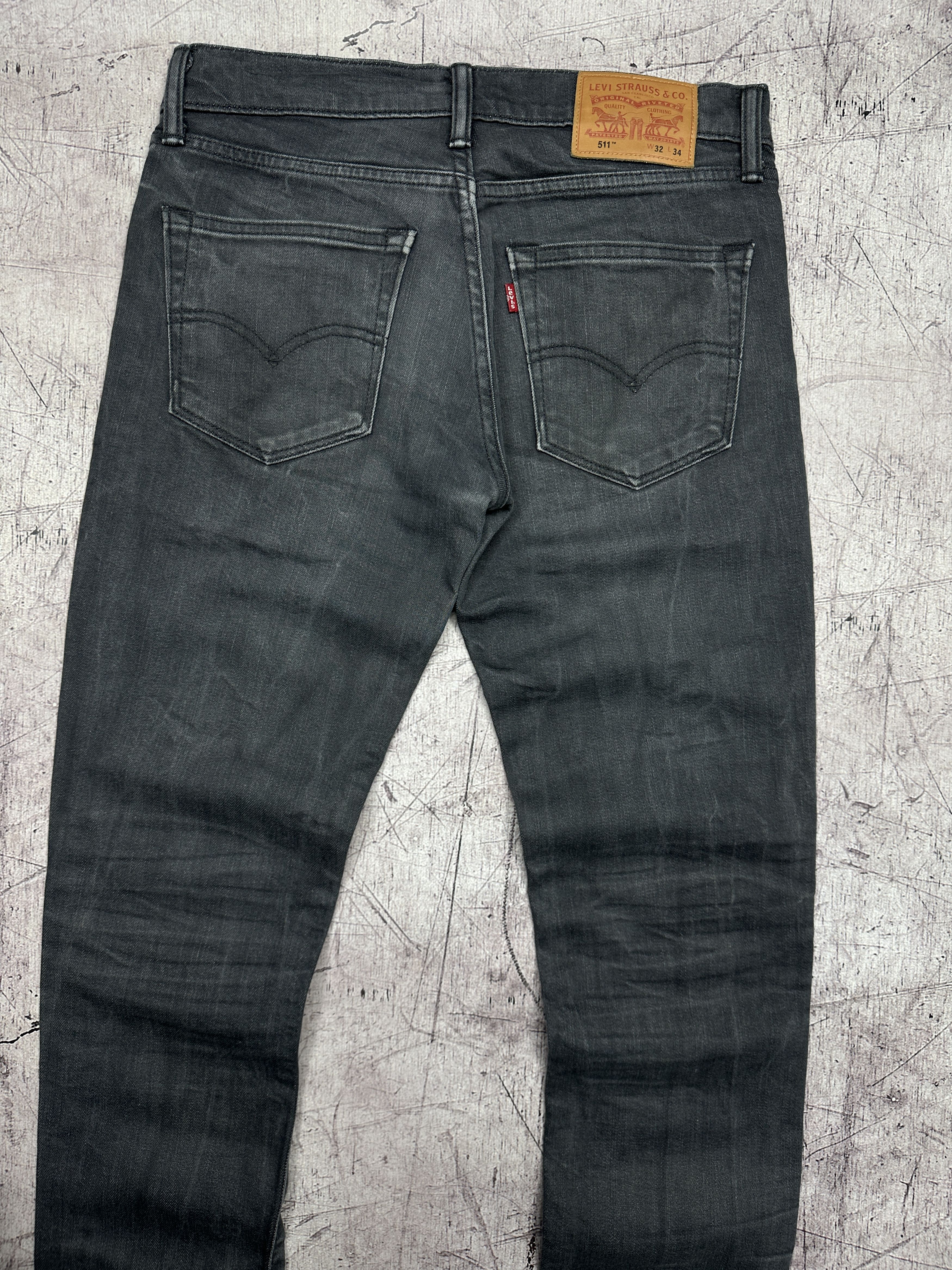 Levi's Levi's 511 Mens Denim Pants Jeans Size 32 x 34 Size US 32 / EU 48 - 2 Thumbnail
