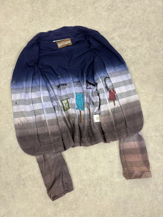 John Galliano SS2011 John Galliano Scarecrow Embroidered Jacket Size US S / EU 44-46 / 1 - 7 Thumbnail