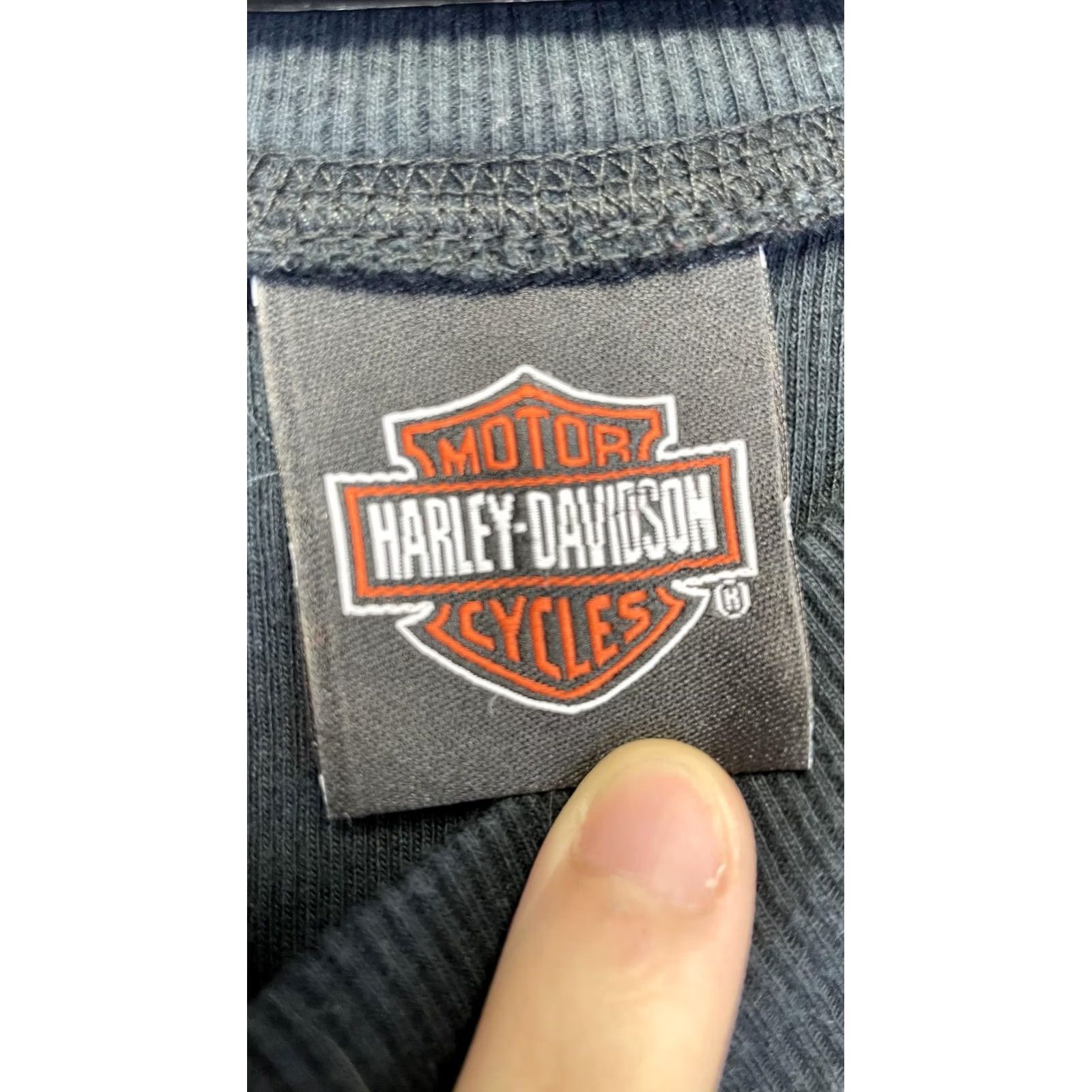 Harley Davidson Harley-Davidson Shirt Womens Medium Black Cap Sleeve Mancuso Houston TX Size M / US 6-8 / IT 42-44 - 4 Thumbnail