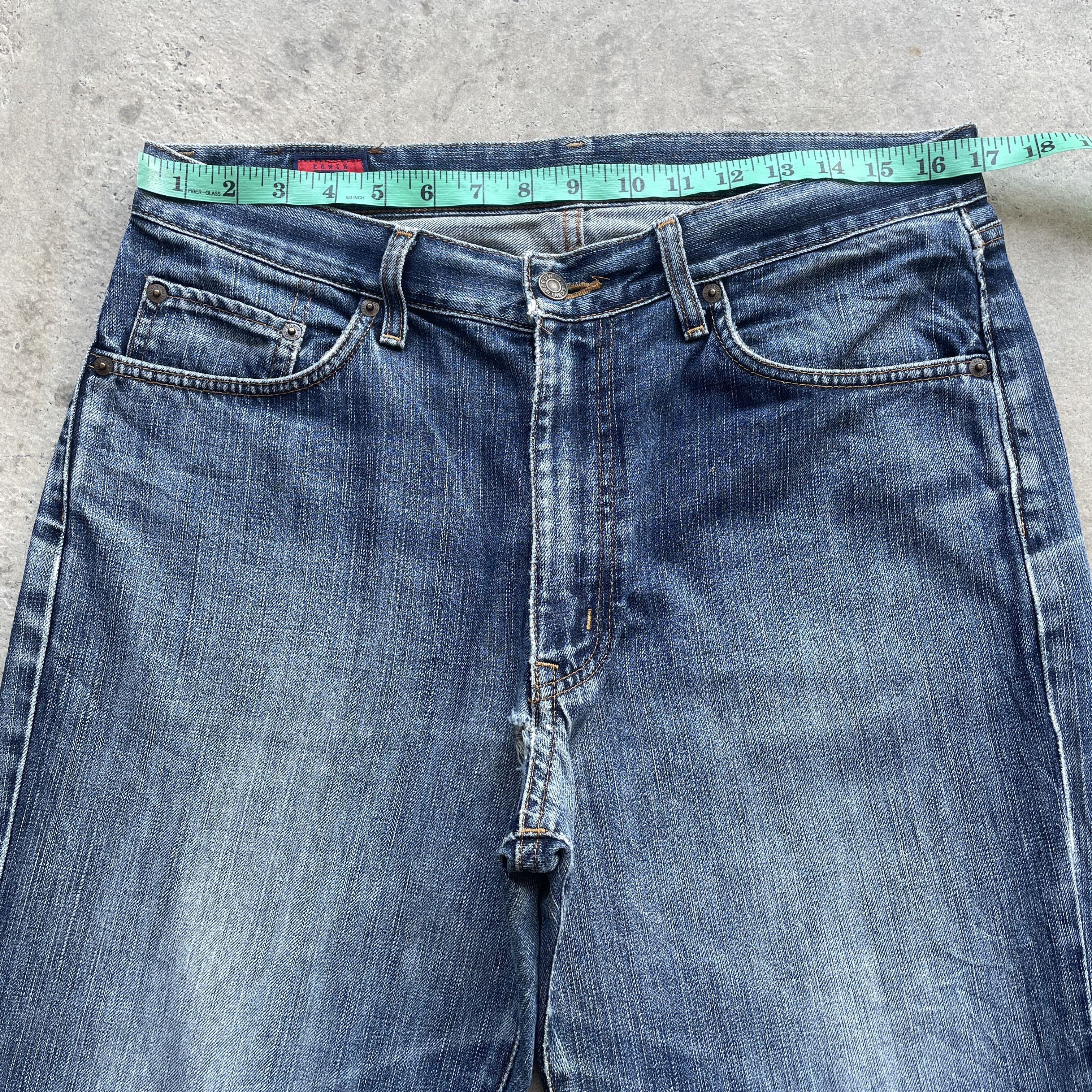 Edwin W34x32 Vintage Edwin 503 Regular Jeans Faded Denim Pants Size US 34 / EU 50 - 5 Thumbnail