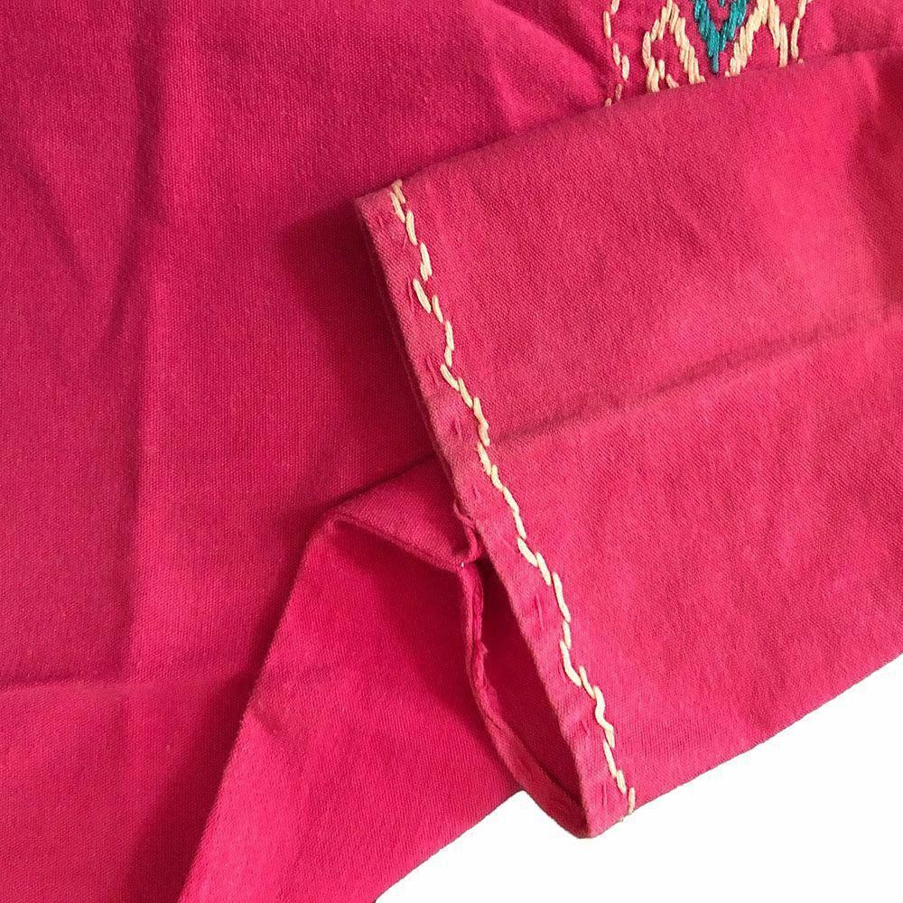 Designer New Pink Hand Made Blouse L Size L / US 10 / IT 46 - 2 Thumbnail