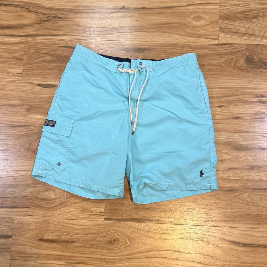 Polo Ralph Lauren Polo Ralph Lauren Men’s L Swim Trunks Blue Cargo Size US 26 / EU 42 - 1 Thumbnail