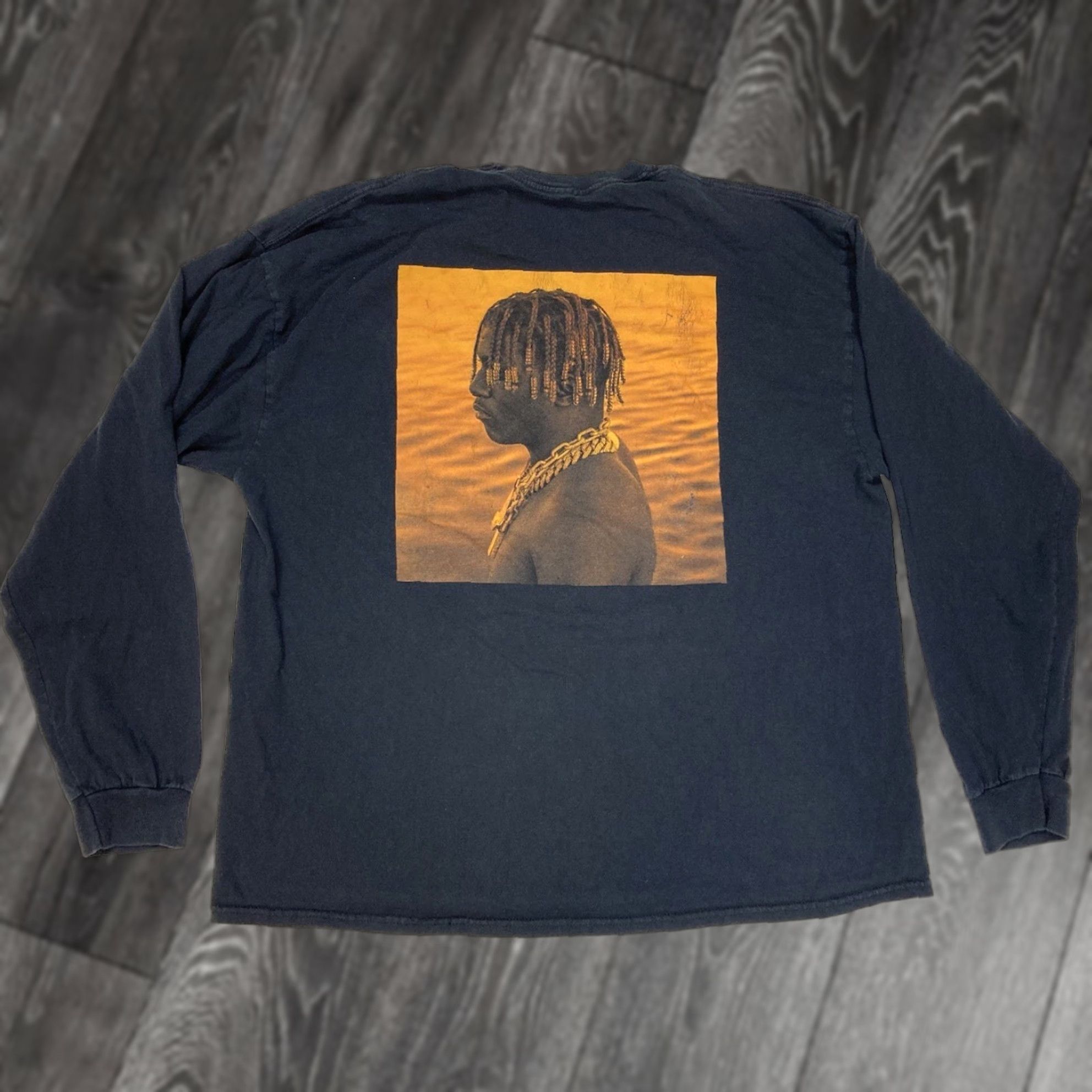 Vintage Lil Yachty LB2 King Boat Graphic T-shirt Men XL Black Long Sleeve Rap Music Shirt Size US XL / EU 56 / 4 - 1 Thumbnail