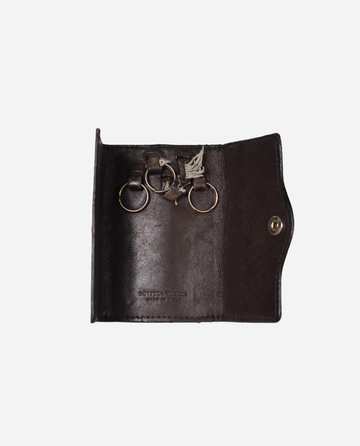 Bottega Veneta BOTTEGA VENETA KEY HOLDER INTRECCIATO Size ONE SIZE - 3 Thumbnail