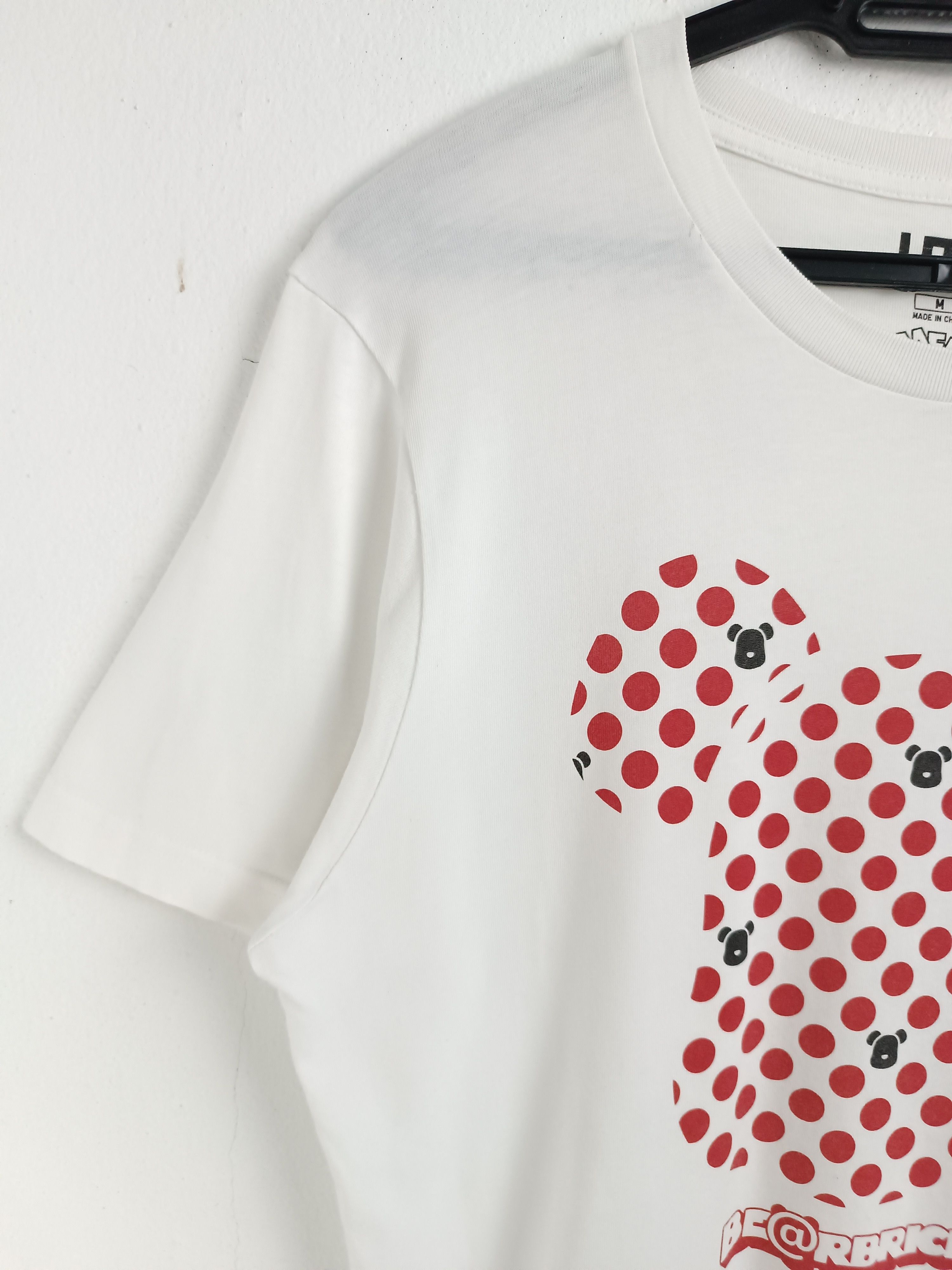 Medicom Toy VINTAGE MEDICOM TOY BEARBRICK POLKADOT DESIGN TEE Size US M / EU 48-50 / 2 - 5 Thumbnail
