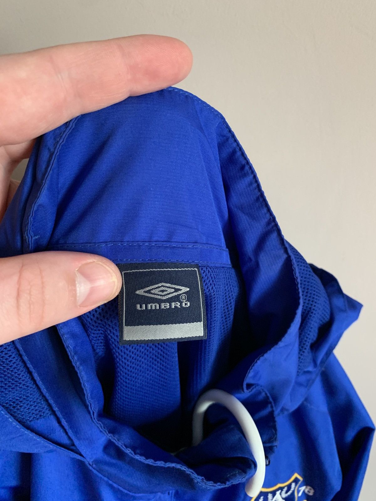Umbro Everton FC football soccer vintage Umbro jacket hooded Size US M / EU 48-50 / 2 - 9 Thumbnail