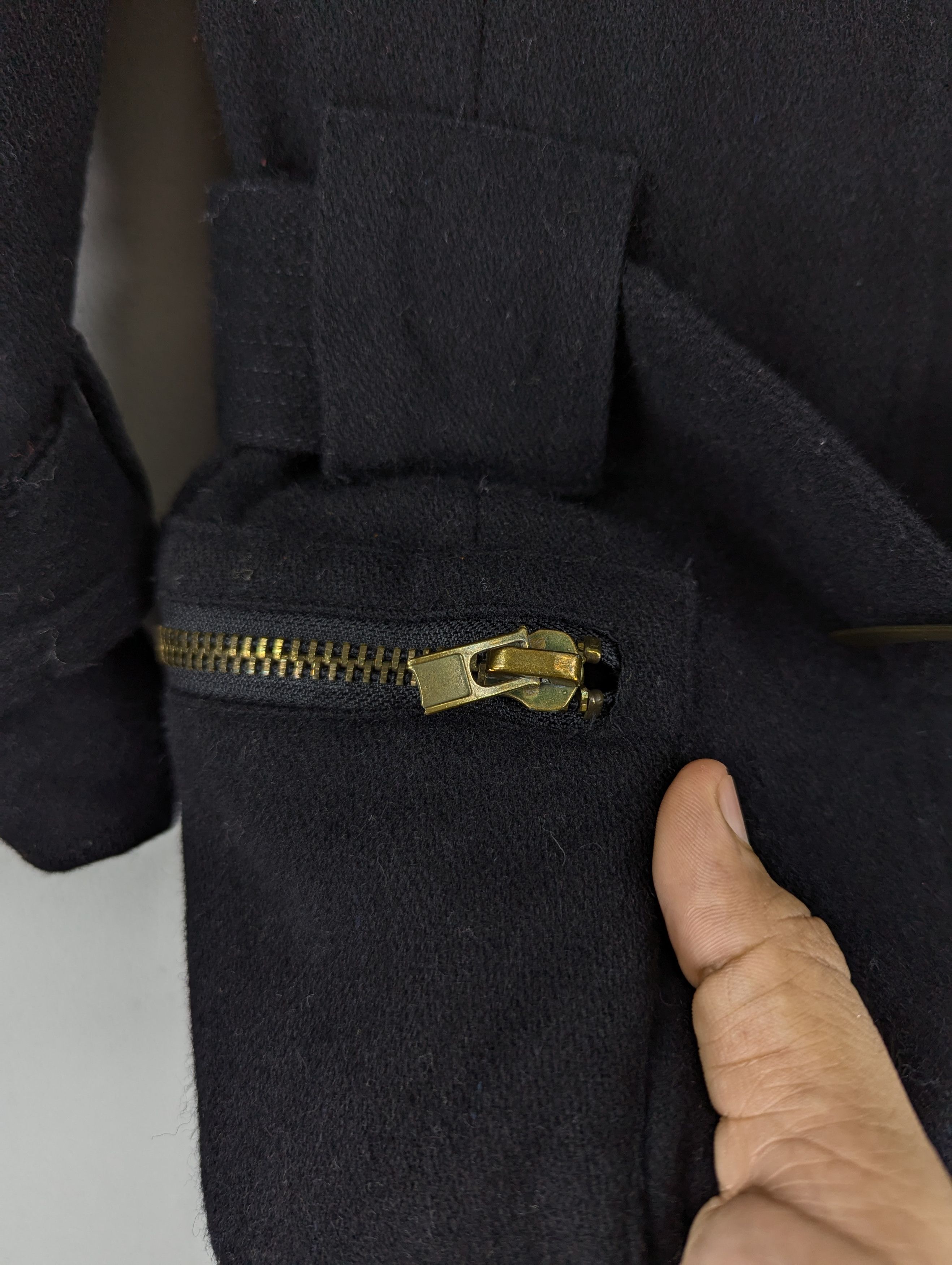 GOA G.O.A Military Style Wool Coat Jacket With Belted Size S / US 4 / IT 40 - 7 Thumbnail