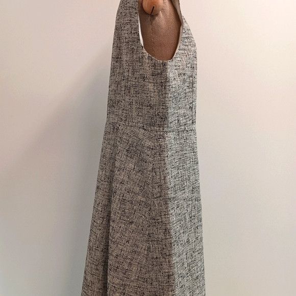 Lafayette 148 Lafayette 148 Linen-Blend Sleeveless Button Front Dress - 10 Size L / US 10 / IT 46 - 6 Thumbnail