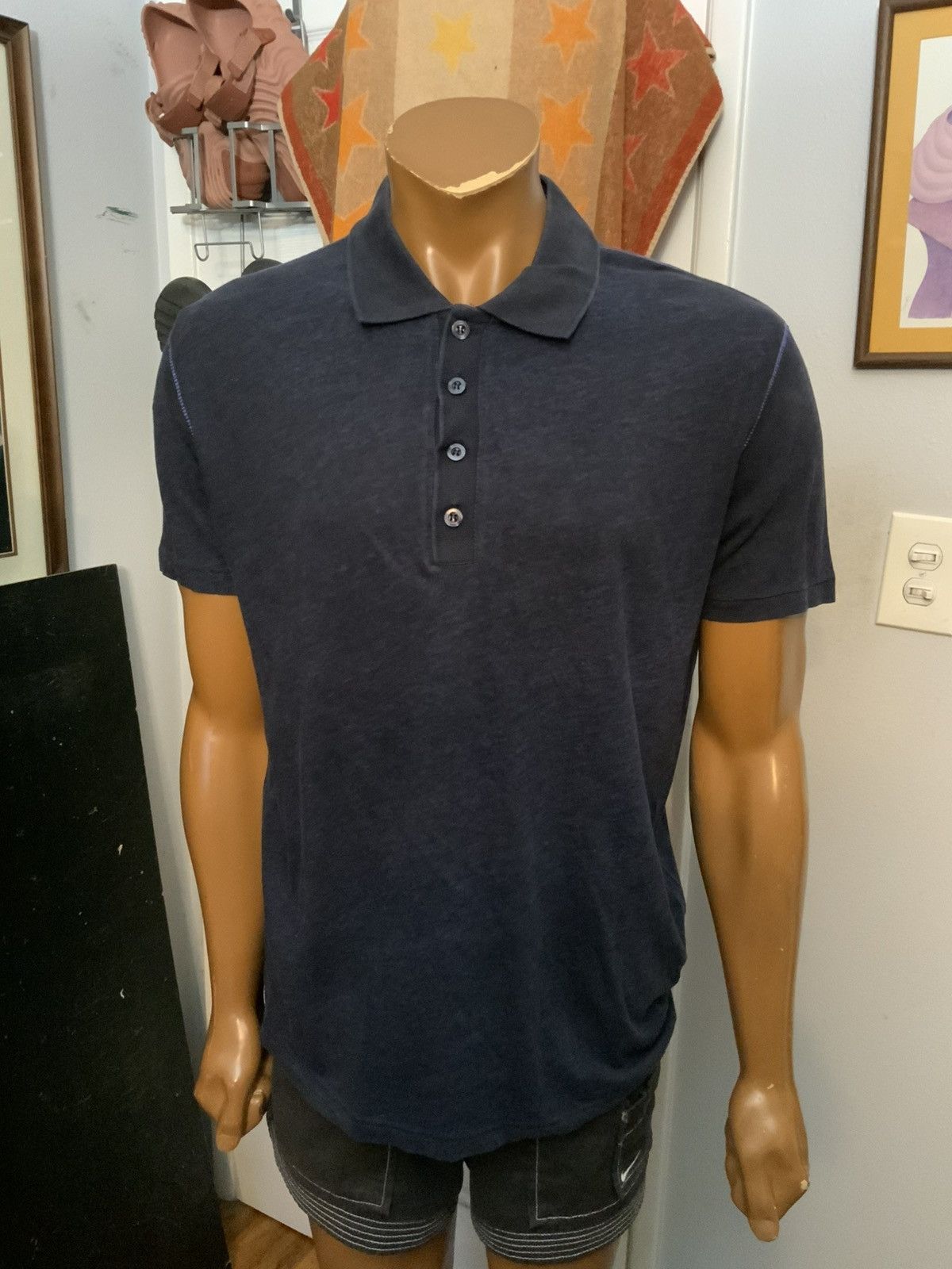 Hugo Boss Hugo Boss Orange Payman Heather Purple S/S Polo Shirt Size US L / EU 52-54 / 3 - 10 Thumbnail