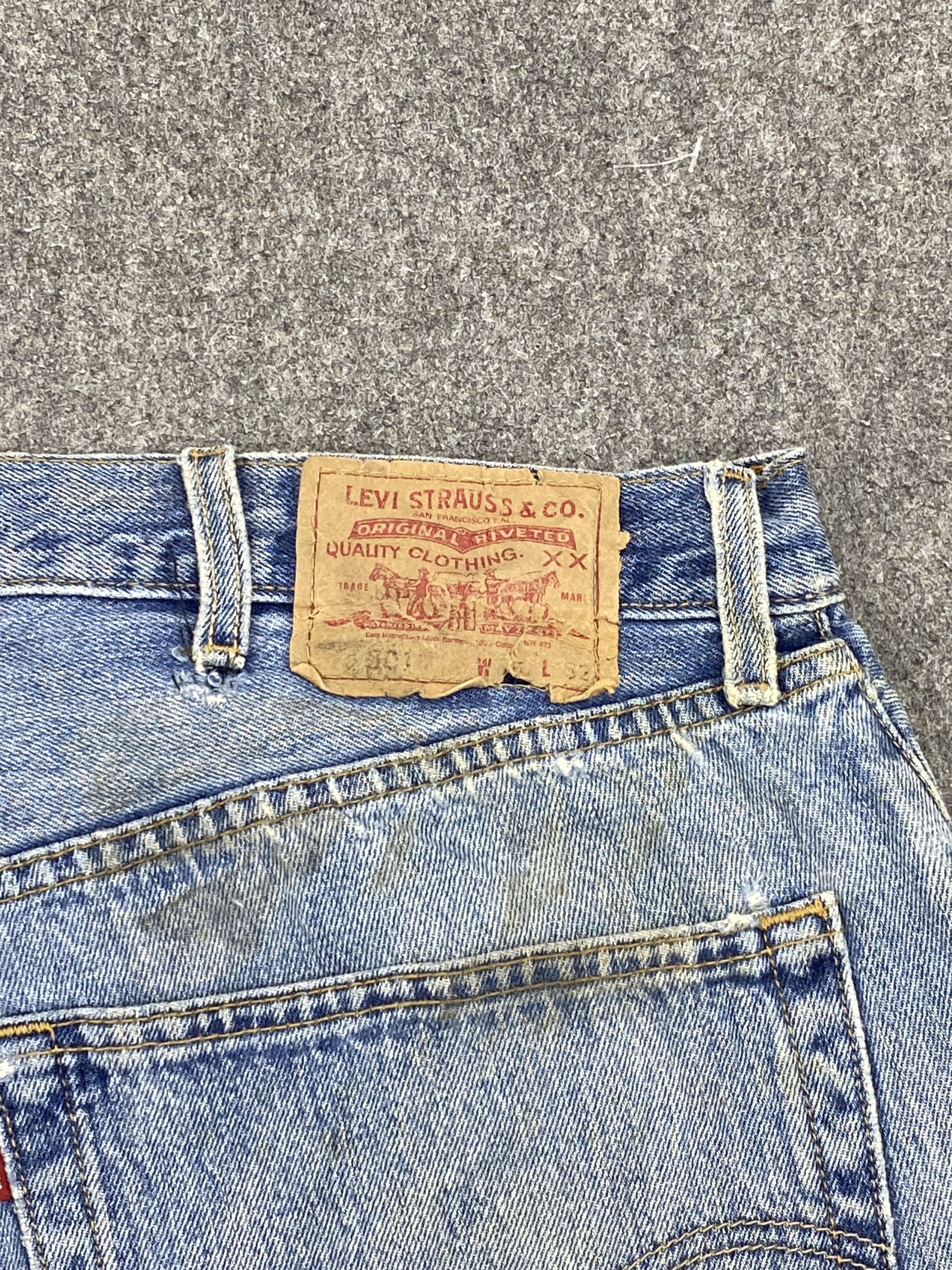Levi's Vintage Levis 501 Lightwash Jeans DP2661 Size US 38 / EU 54 - 5 Thumbnail