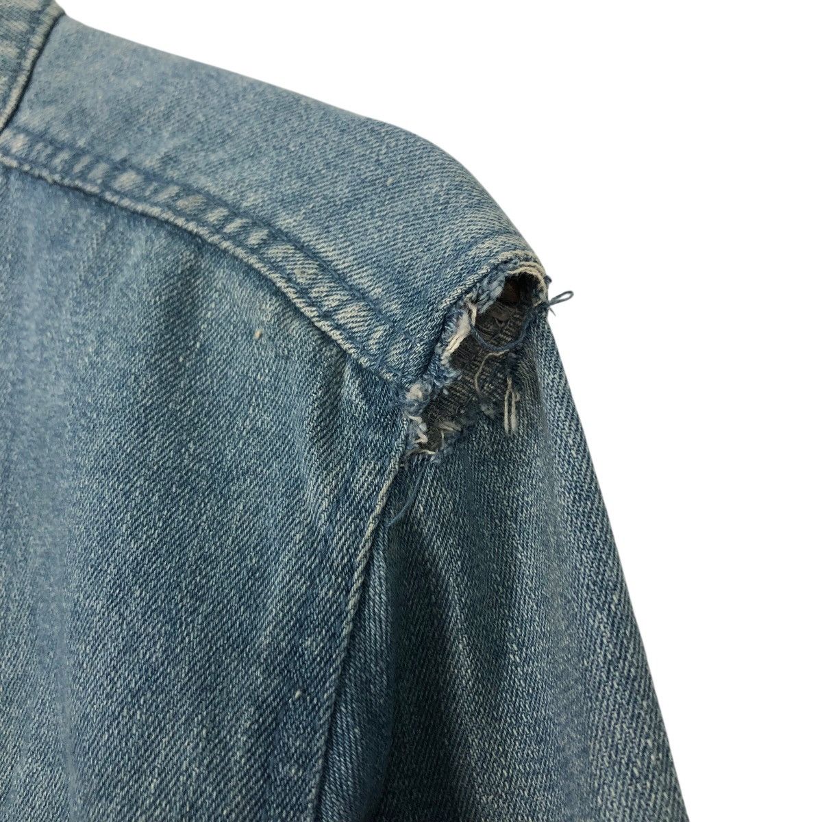 Japanese Brand 📌Vintage Biker Denim Jacket Person's Jeans Issey Miyake Size US L / EU 52-54 / 3 - 13 Thumbnail