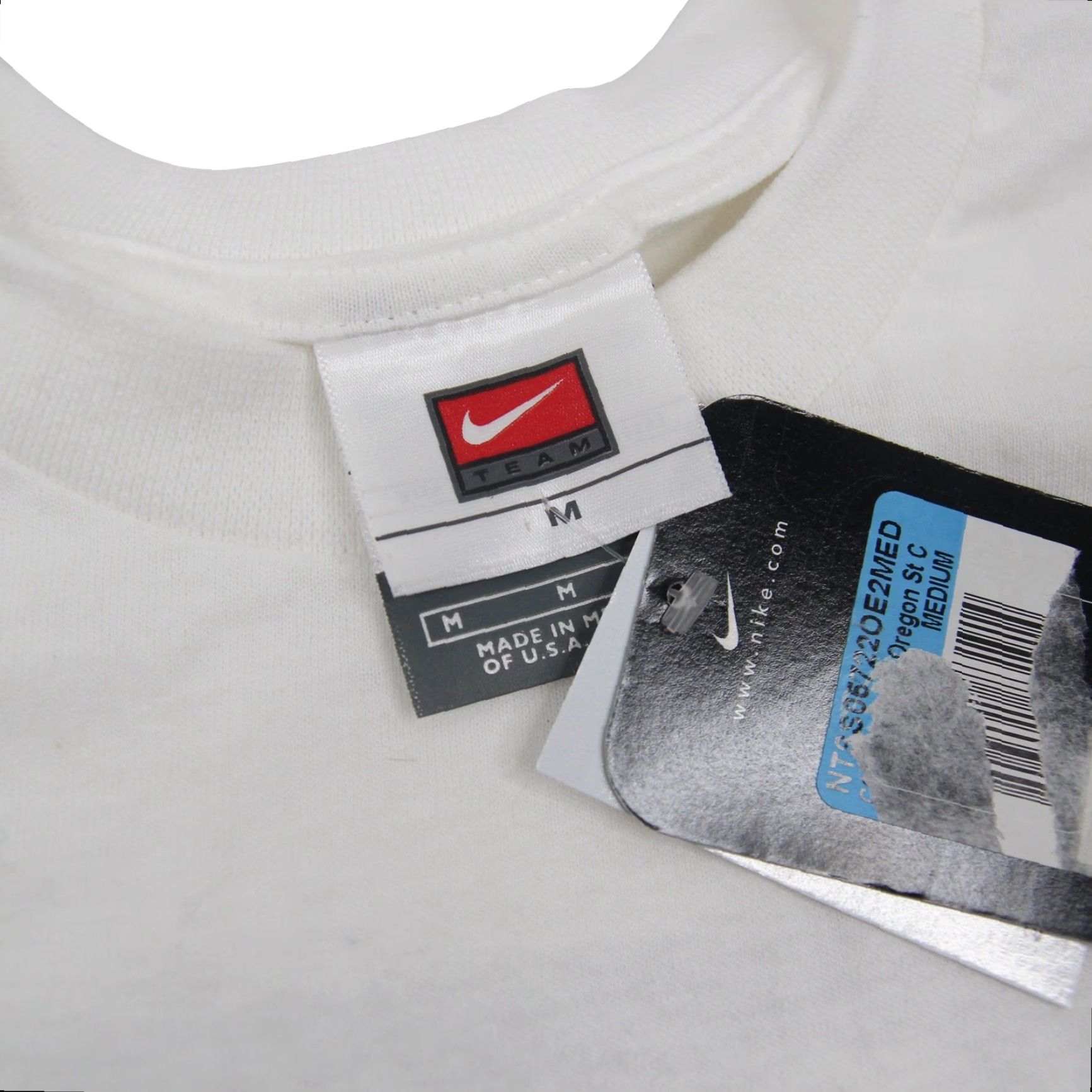Nike VINTAGE Nike Oregon Beavers Graphic T Shirt Mens M White XS? Size US M / EU 48-50 / 2 - 3 Thumbnail
