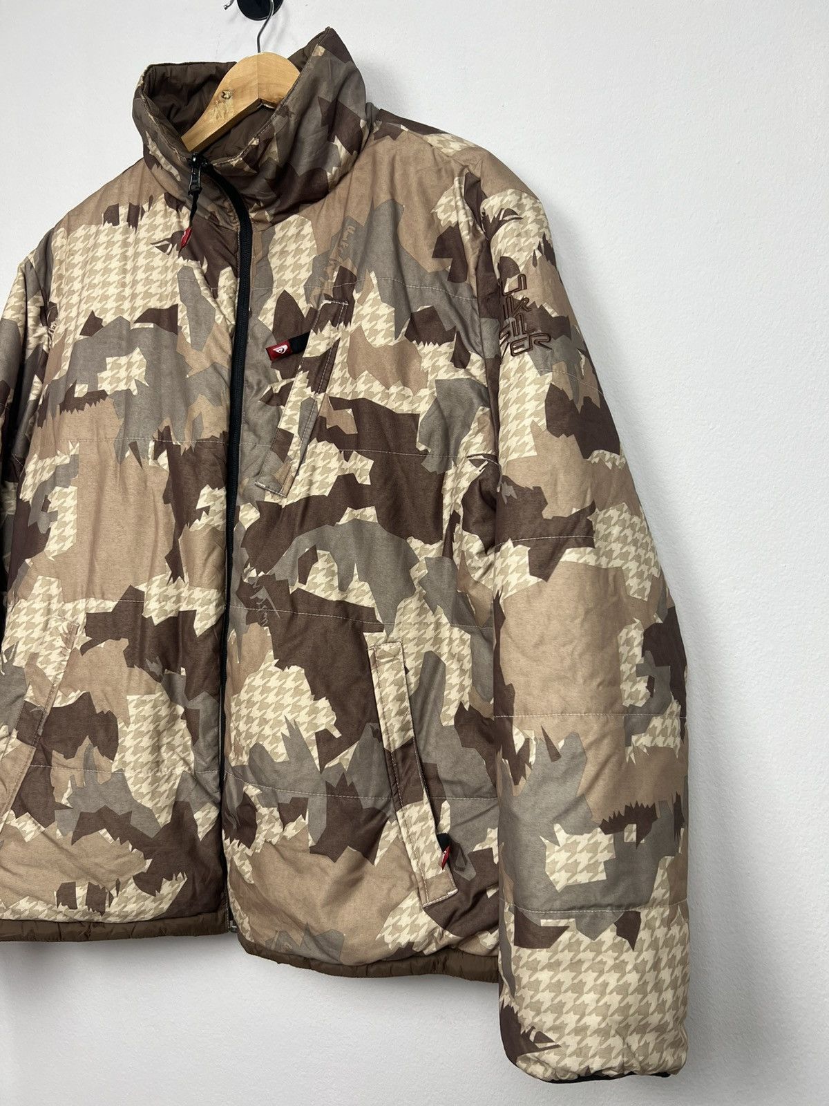 Quicksilver Vintage Quiksilver Japan Reversible Puffer Jacket Size US L / EU 52-54 / 3 - 3 Thumbnail