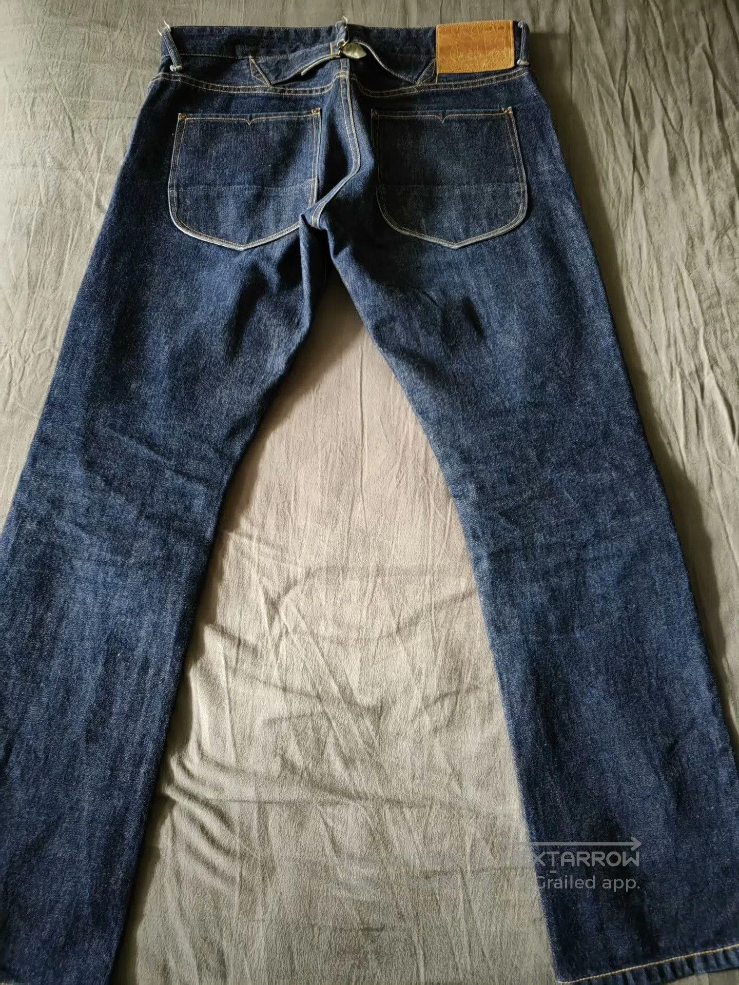 Rising Sun & Co. Rising Sun&Co 15oz Organic Selvedge Raw Jeans. Size US 32 / EU 48 - 5 Thumbnail