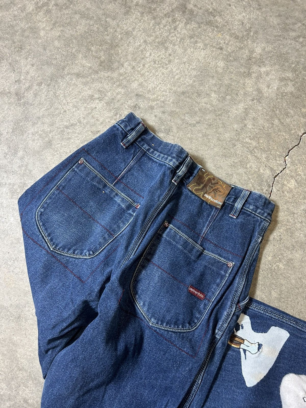 Fubu × Vintage Vintage Fubu skater jeans dark wash Muhammad Ali Size US 30 / EU 46 - 6 Thumbnail