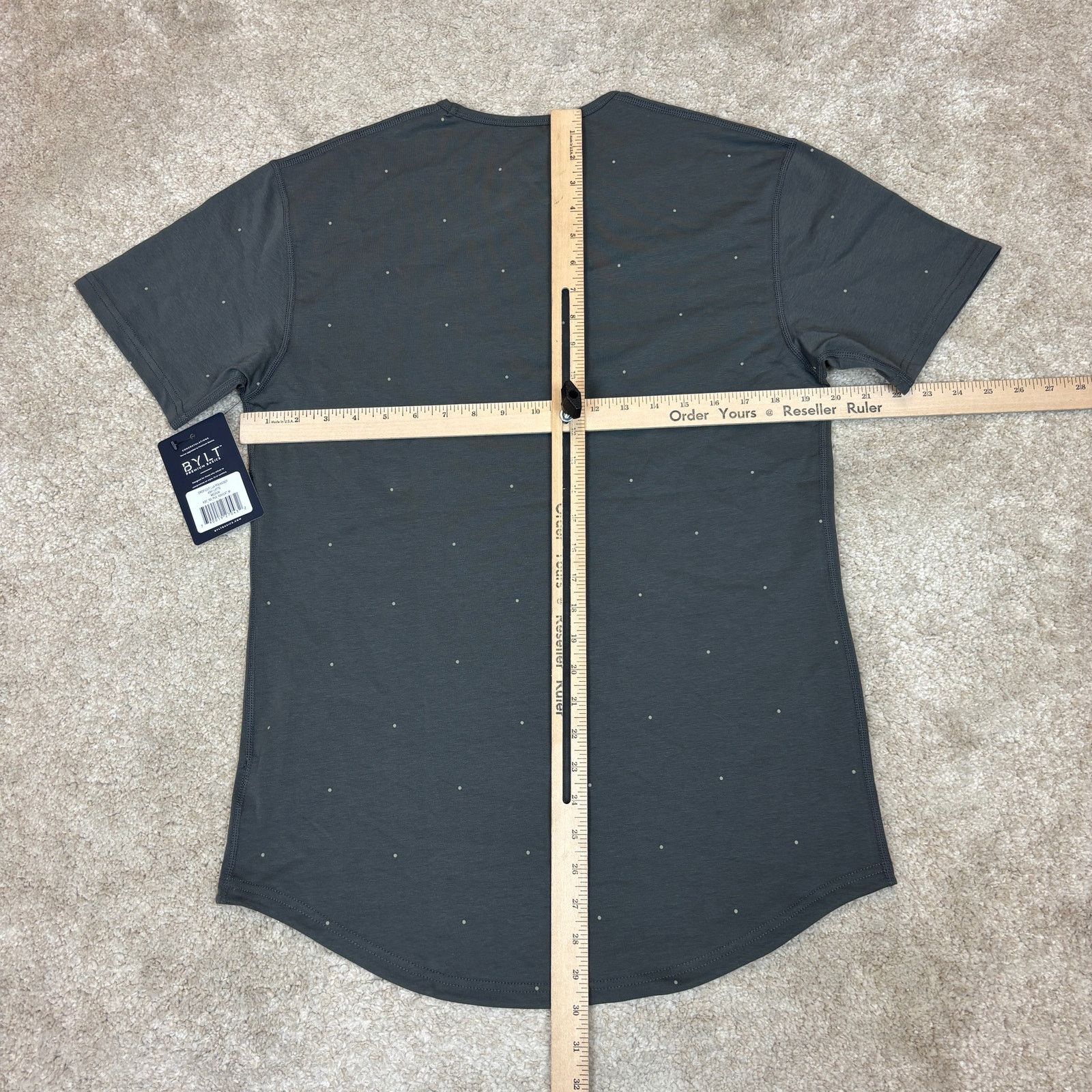 Other NWT Bylt Premium Basics Drop Cut Lux Polka Dot Shirt Men's M Size US M / EU 48-50 / 2 - 3 Thumbnail