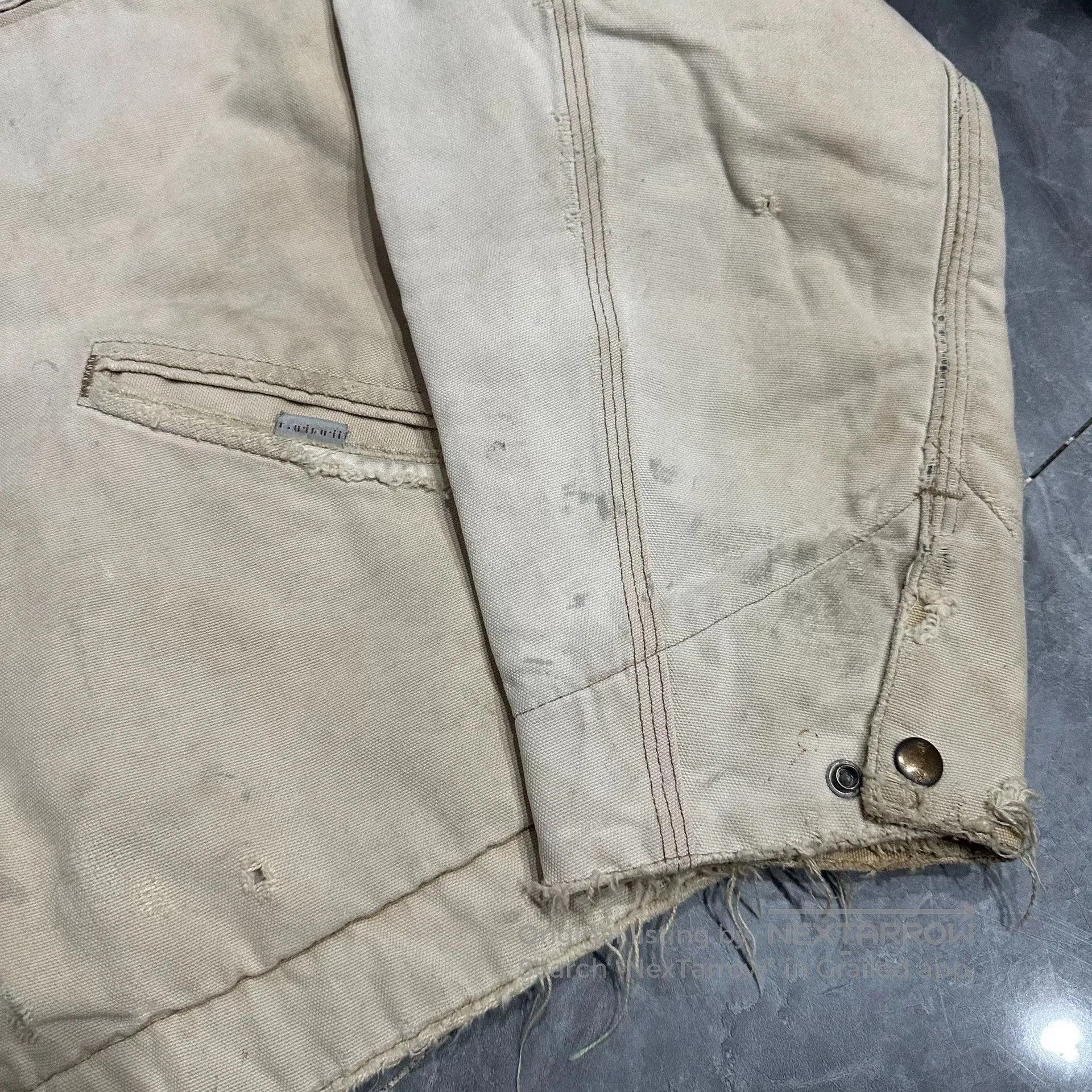 Carhartt Carhartt Vintage Khaki Work Jacket. Size US XXL / EU 58 / 5 - 3 Thumbnail