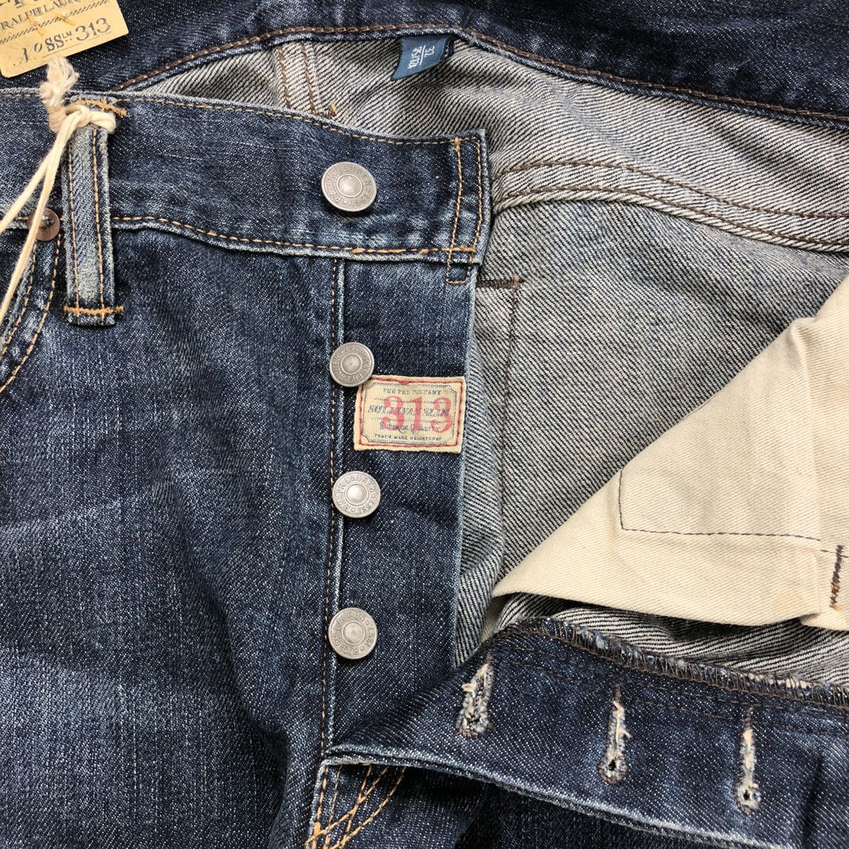 Polo Ralph Lauren × Vintage Vintage Polo Ralph Lauren PRL Distressed Jeans With Tag Size US 34 / EU 50 - 7 Thumbnail