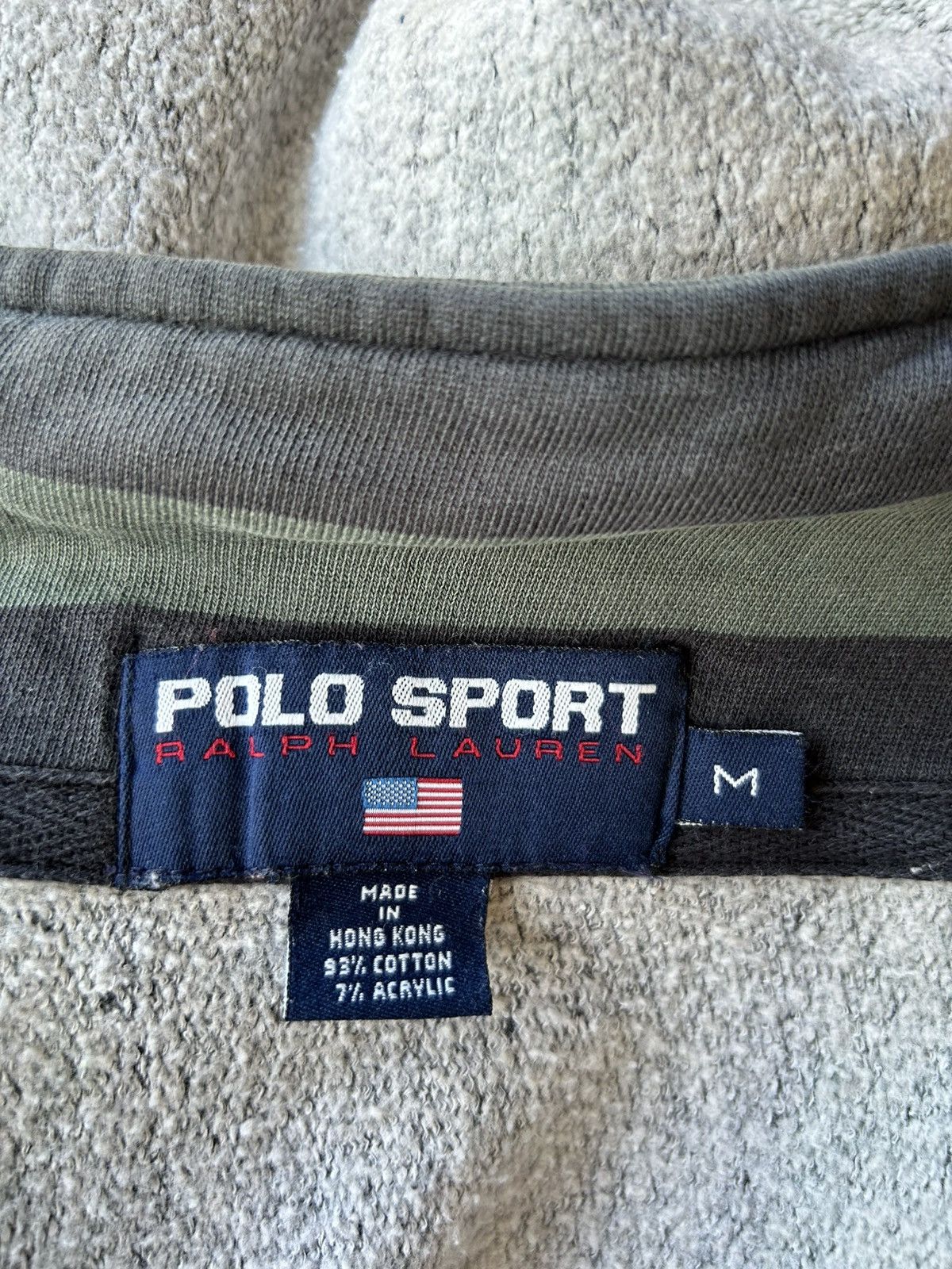 Polo Ralph Lauren × Ralph Lauren × Vintage Vintage Polo Sport Half Zipper Sweatshirt Size US M / EU 48-50 / 2 - 9 Thumbnail