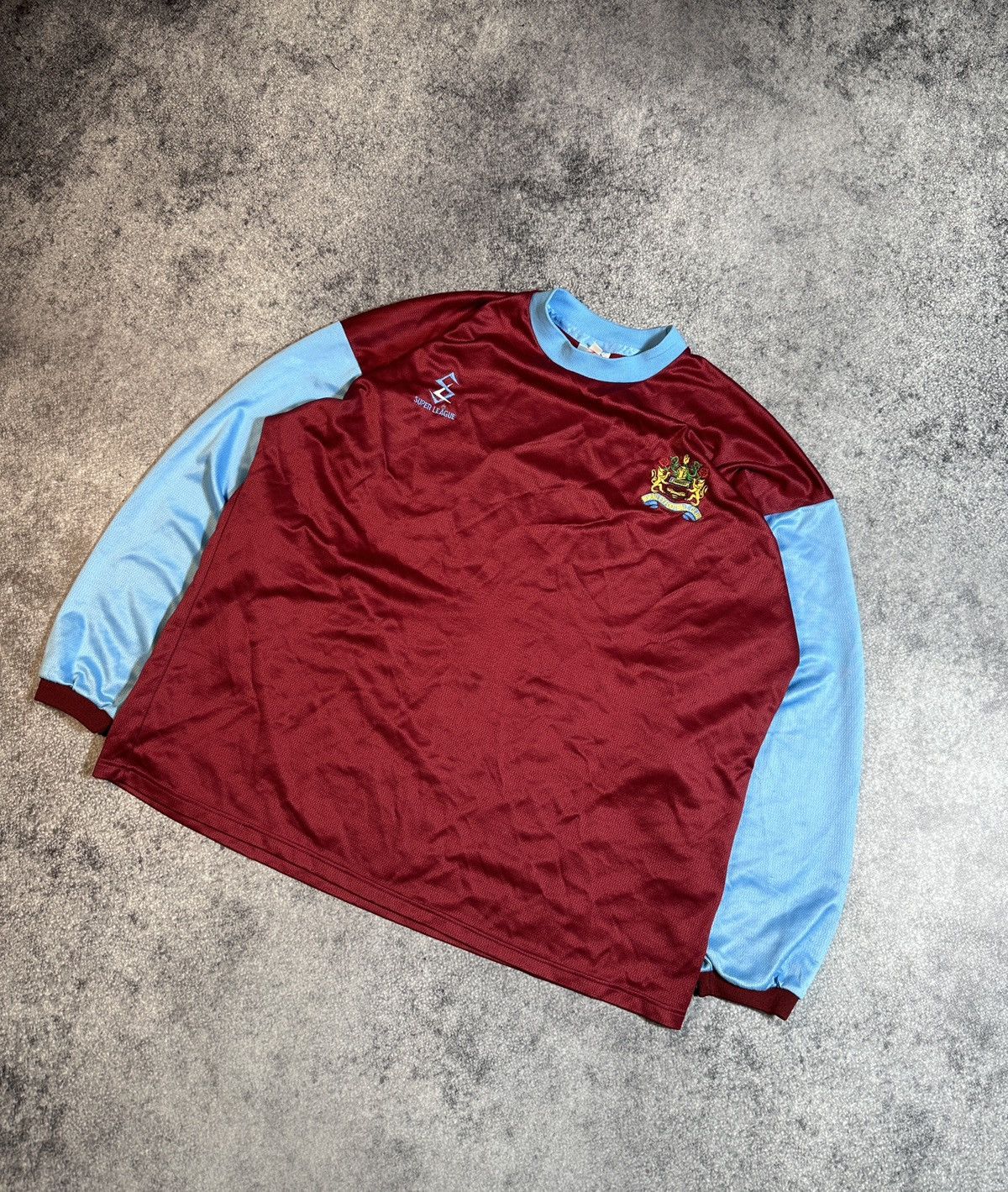 Vintage Vintage Super League Burnley Soccer Jersey 00s Streetwear XL Size US XL / EU 56 / 4 - 1 Thumbnail