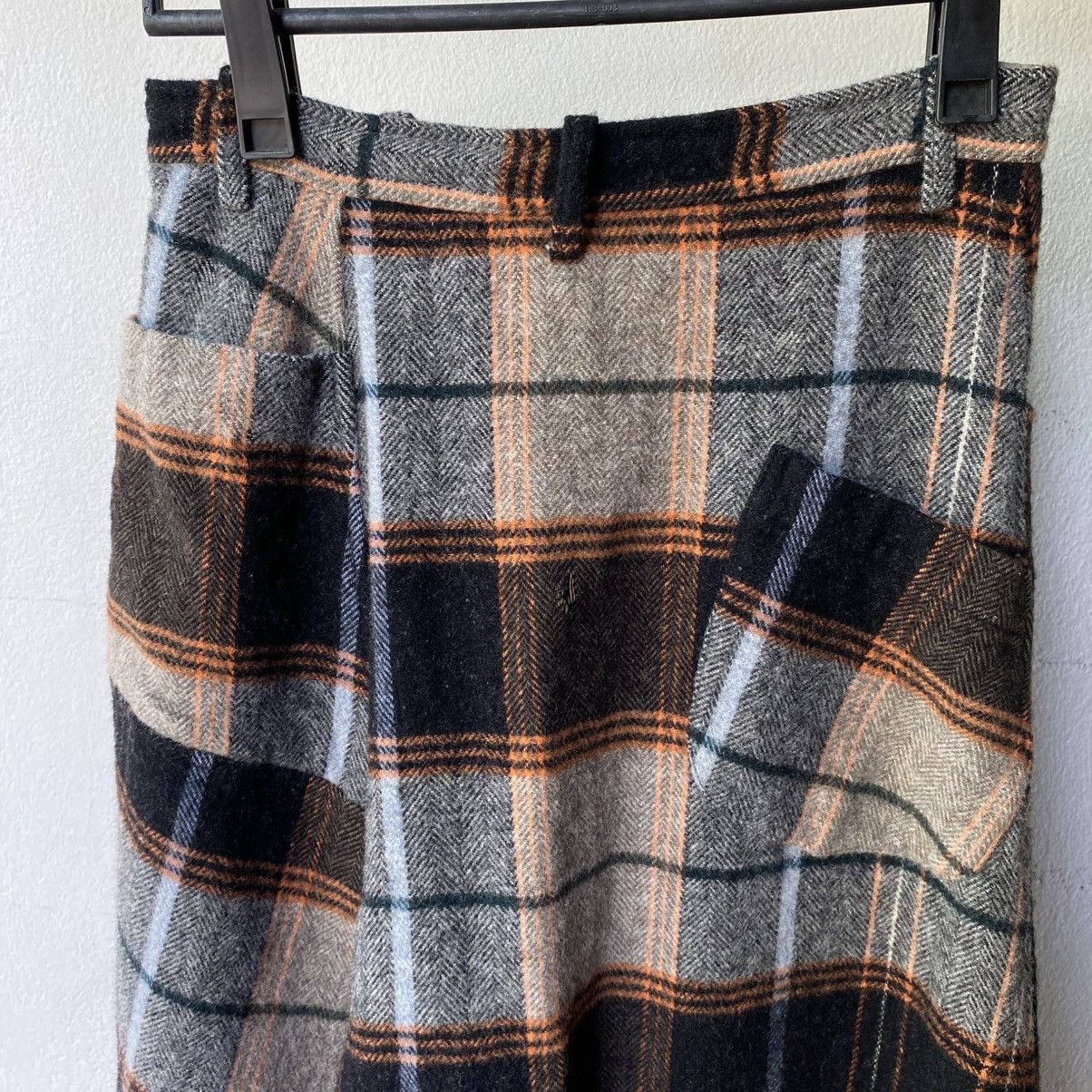 Y's Y’s Plaid Wool Skort with Lining Size 29" - 7 Thumbnail