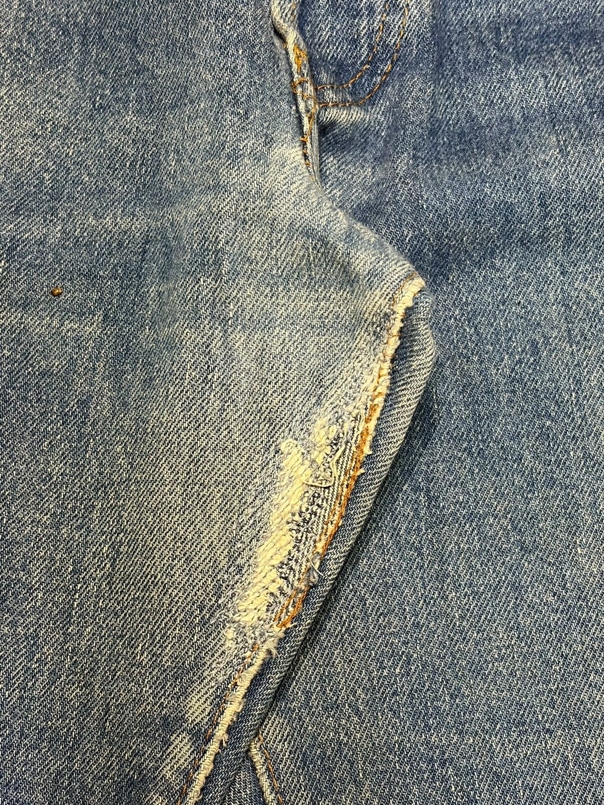 Levi's Vintage 70s Levis 501 Blue Wash Jeans Size US 31 - 3 Thumbnail