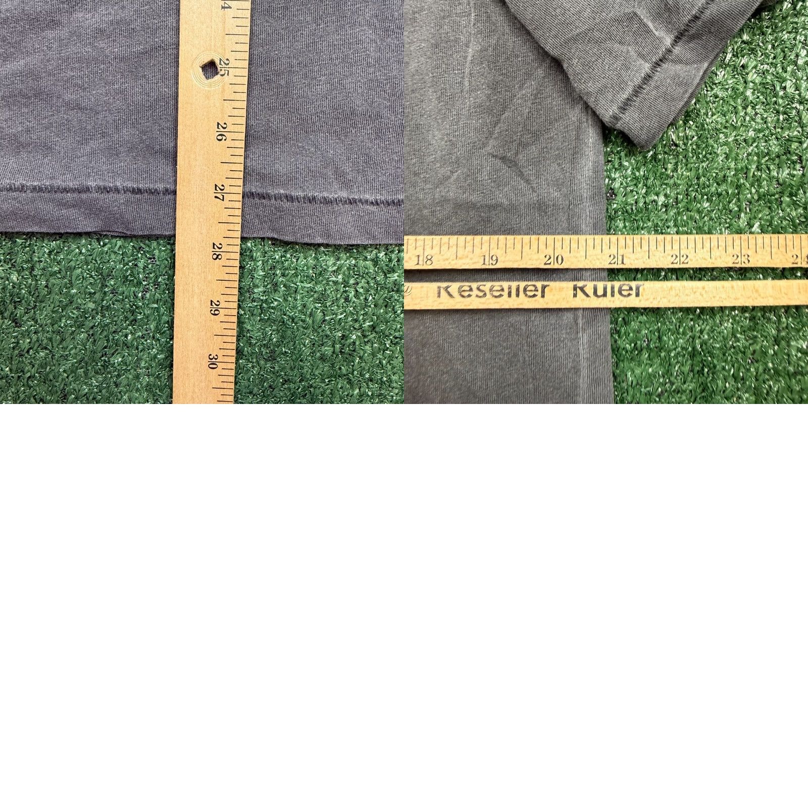 Vintage The Normal Brand T-Shirt Mens L Gray Black Henley Short Sleeve Preowned Size US L / EU 52-54 / 3 - 8 Thumbnail