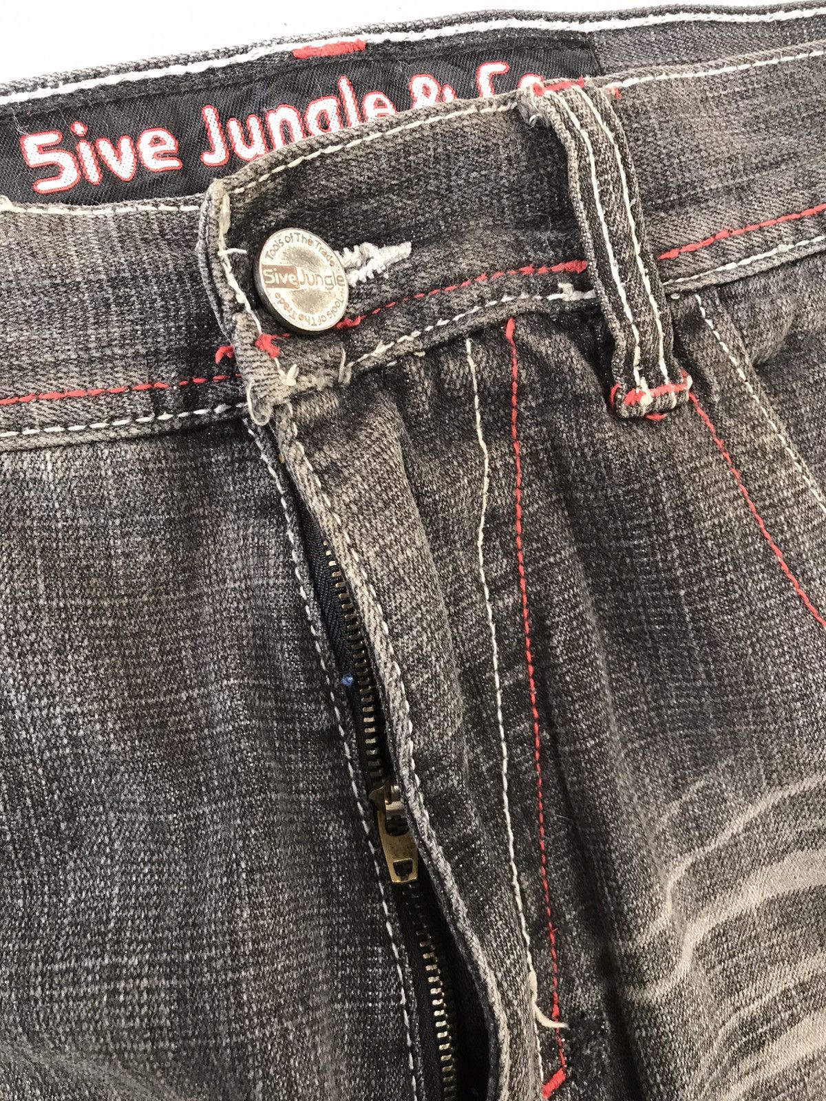 JNCO × Southpole × Vintage Vintage 5ive jungle & co. Y2K straight fit denim Size US 38 / EU 54 - 10 Thumbnail