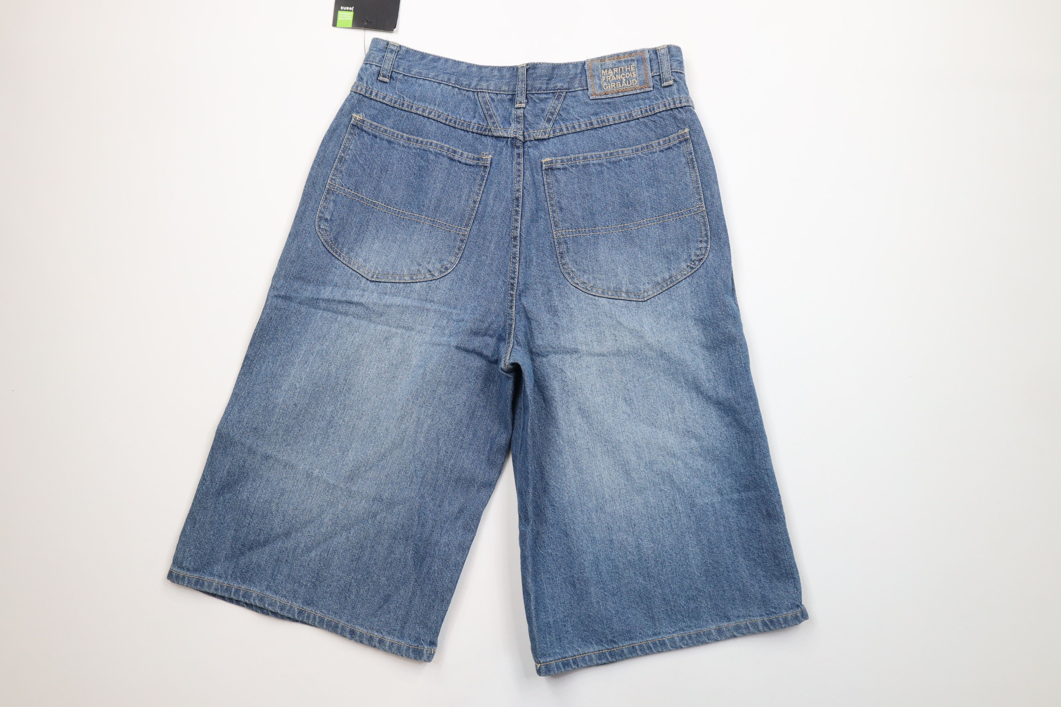 Marithe + Francois Girbaud × Vintage Deadstock Vintage Marithe Francois Girbaud Denim Jean Shorts Size US 31 - 7 Thumbnail