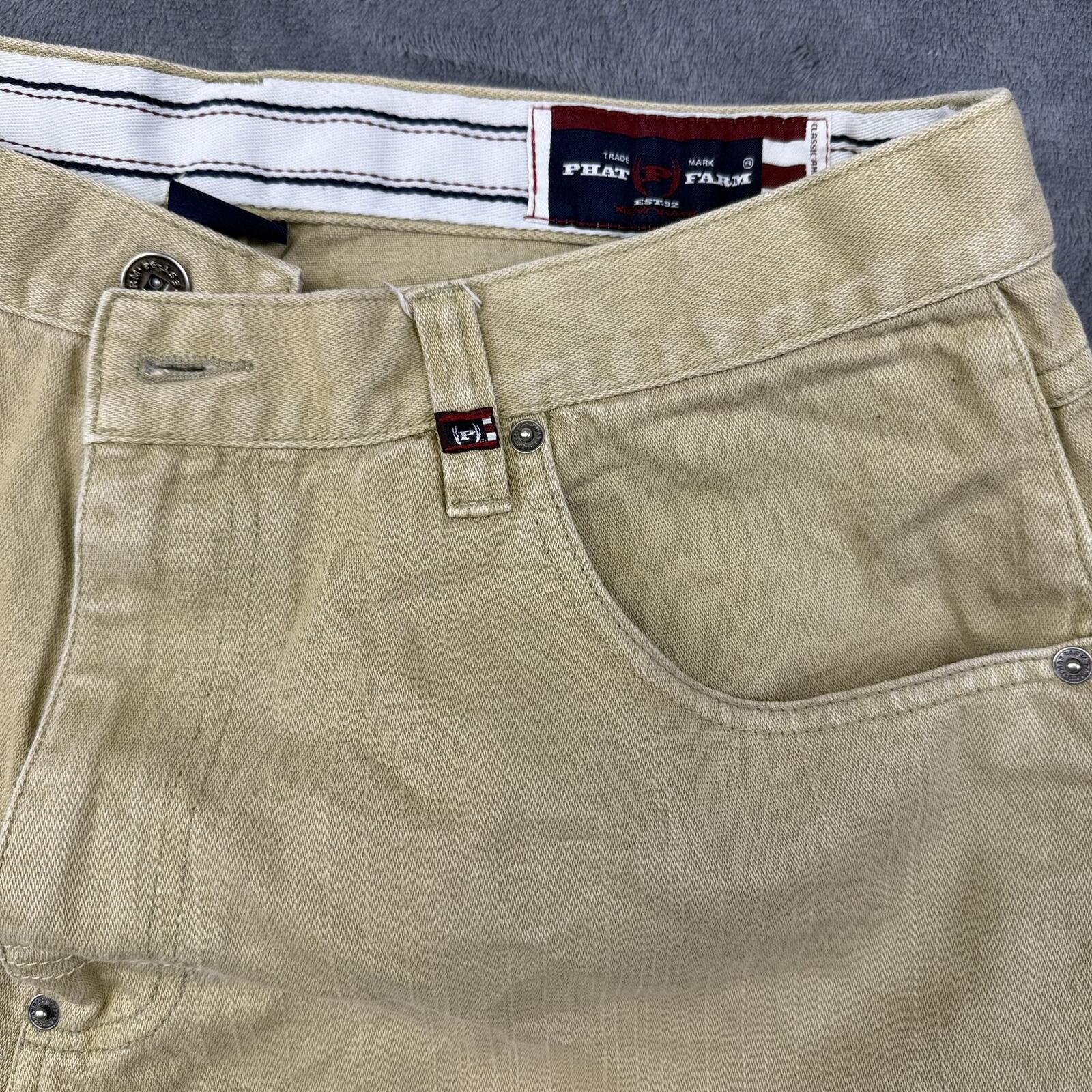 American Eagle Outfitters American Eagle Baggy Khaki Men's Shorts Size US 34 / EU 50 - 3 Thumbnail