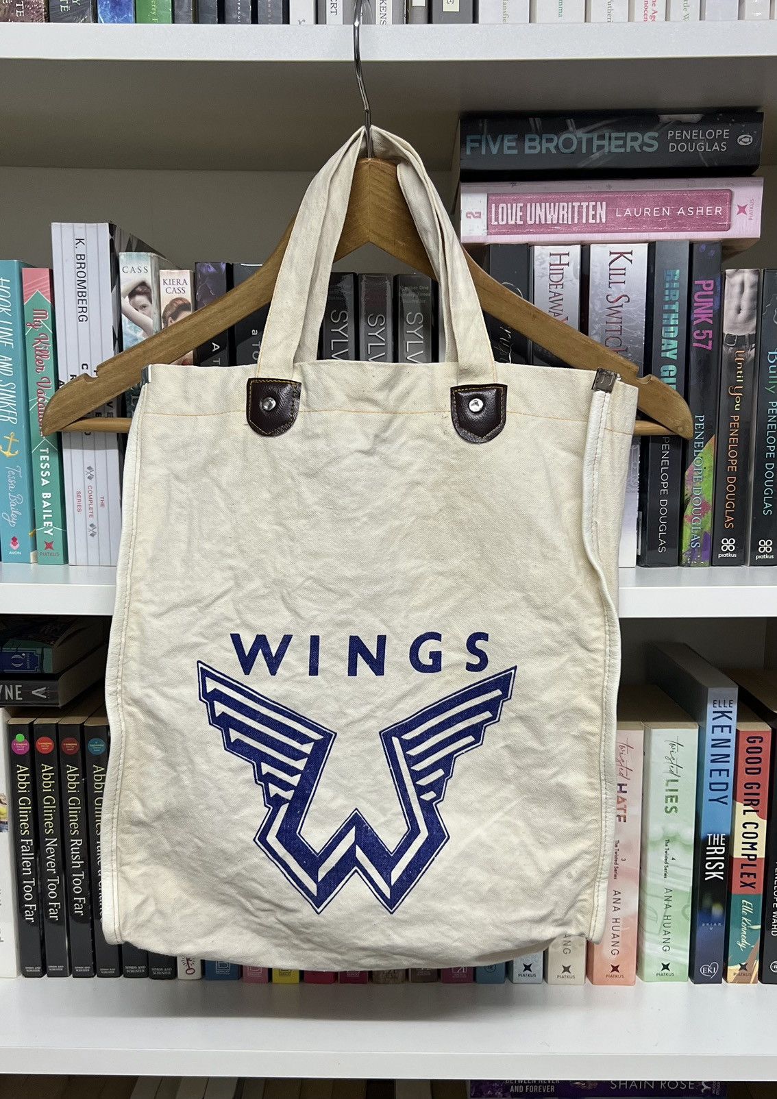 Aerosmith × Band Tees × Wings Of Liberty Aerosmith X Wings Tote Bag Size ONE SIZE - 2 Thumbnail