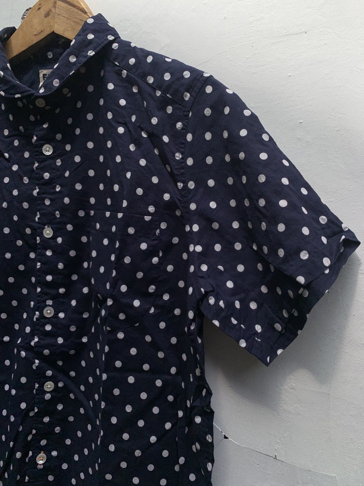 Frapbois Issey miyake frapbois polkadot button ups shirt Size US M / EU 48-50 / 2 - 2 Thumbnail