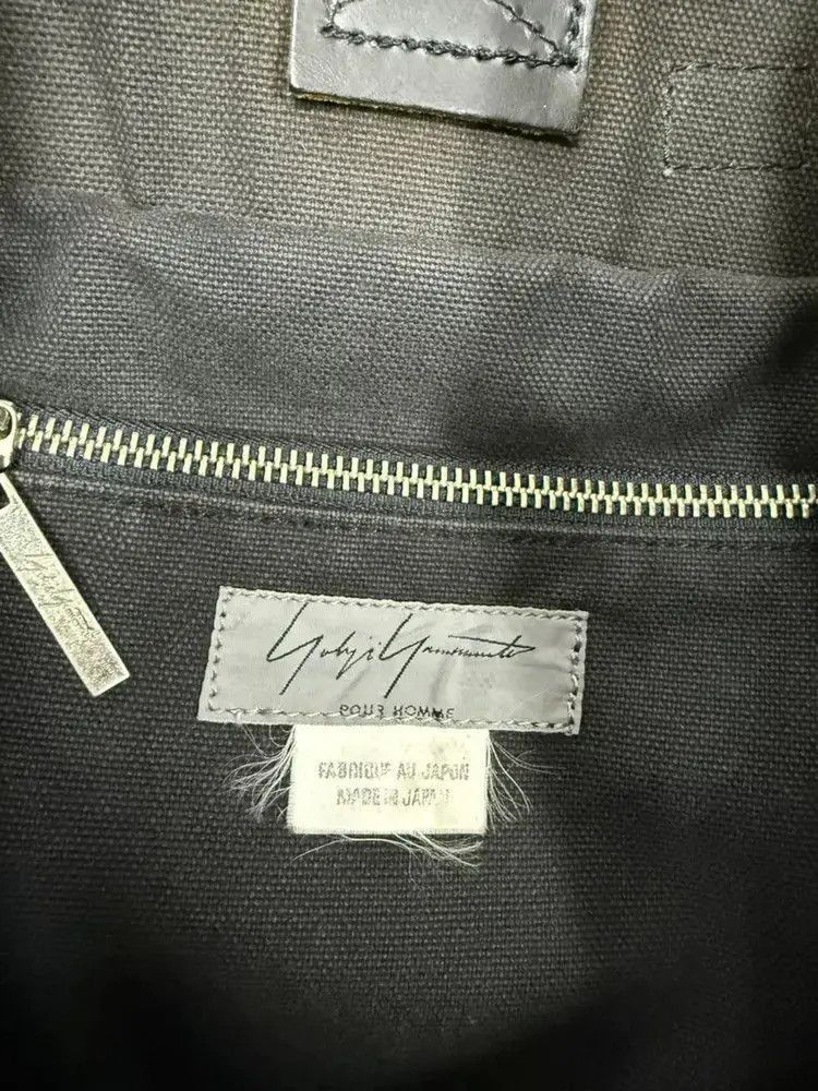 Other Yohji Yamamoto Pour Homme Leather Joint Canvas Bundle Bag-2 Size ONE SIZE - 5 Thumbnail