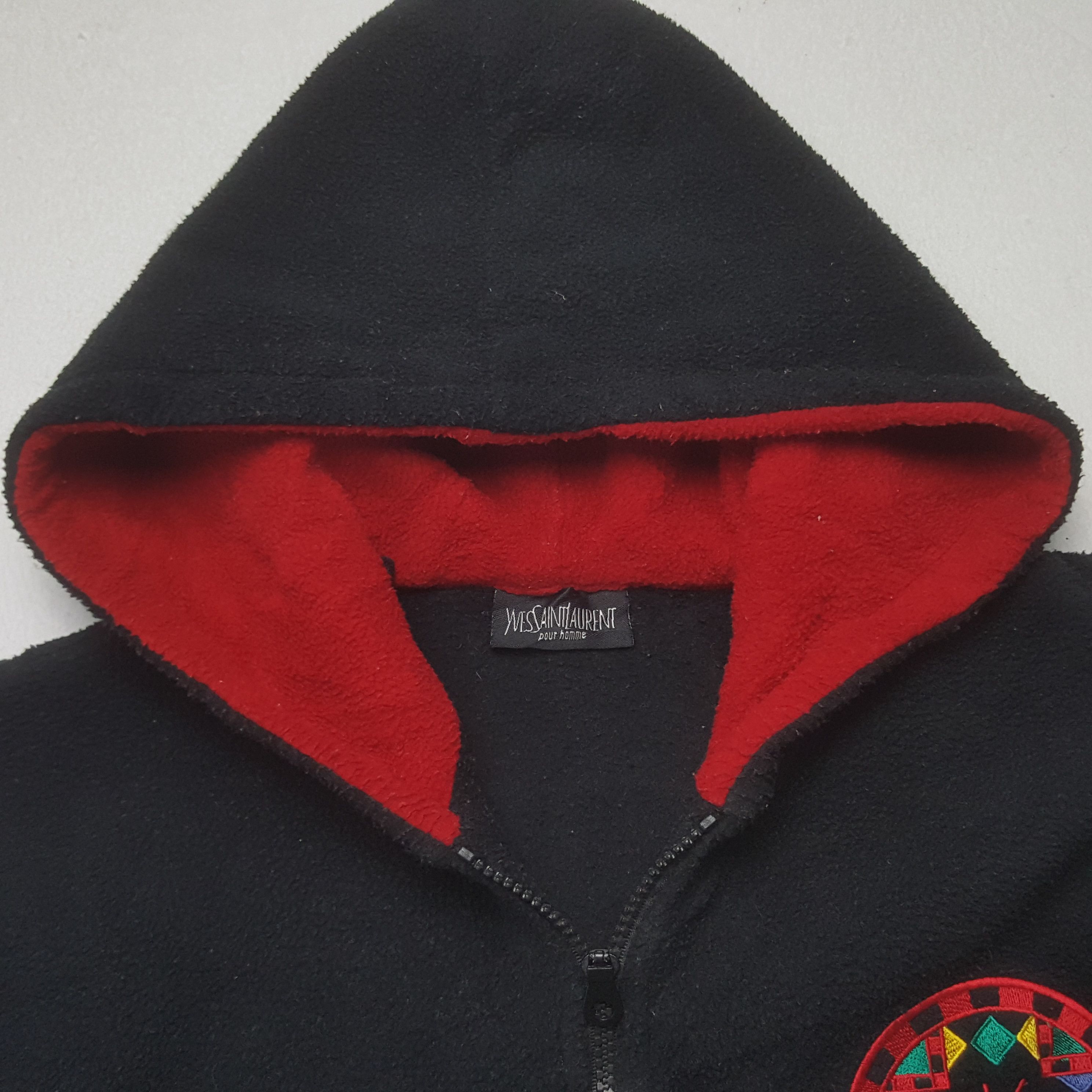 Vintage Vintage Italian Brand Yves Saint Laurent Hoodies Size US M / EU 48-50 / 2 - 5 Thumbnail