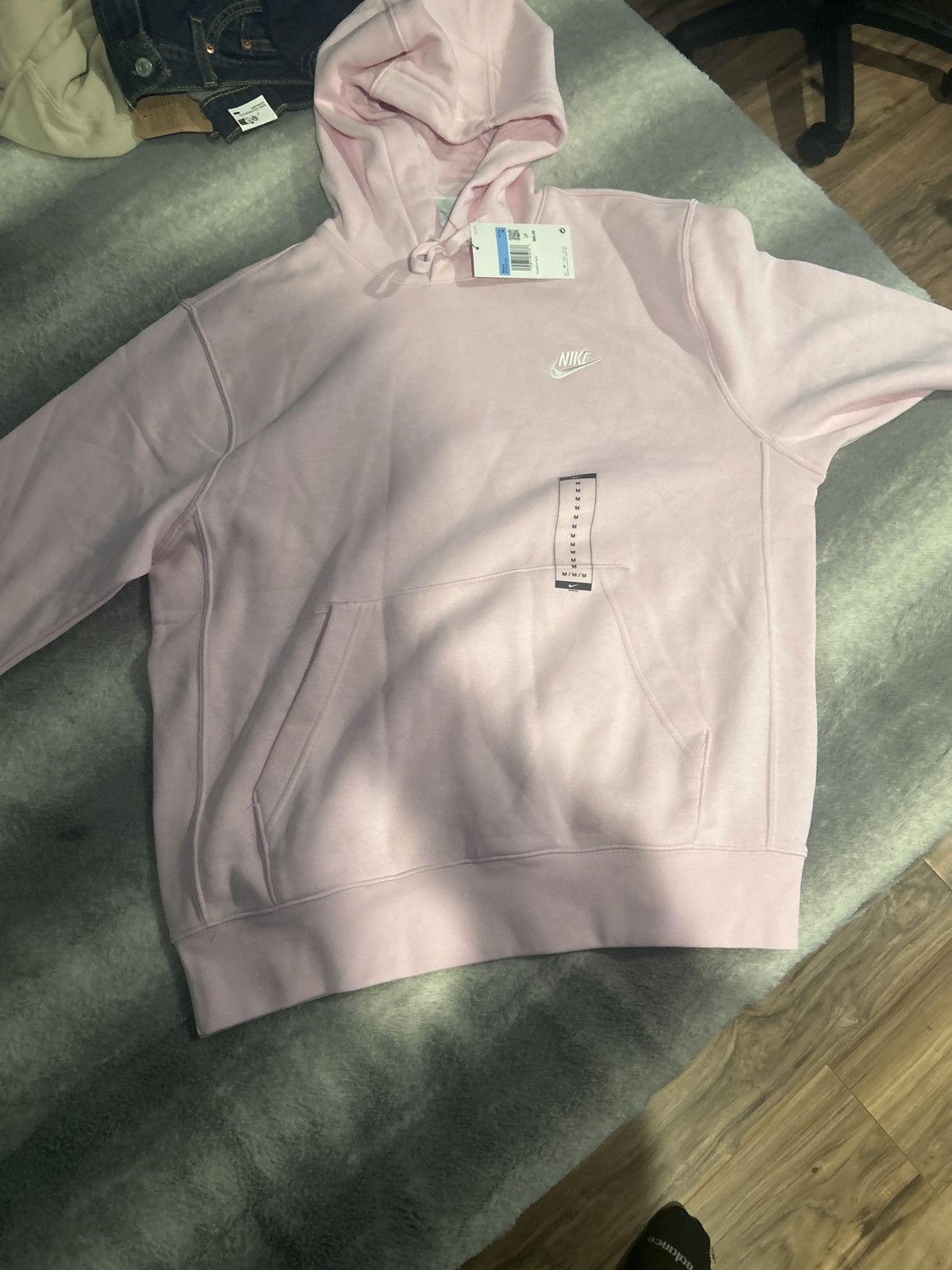 Nike Pink Nike hoodie Size US M / EU 48-50 / 2 - 5 Thumbnail