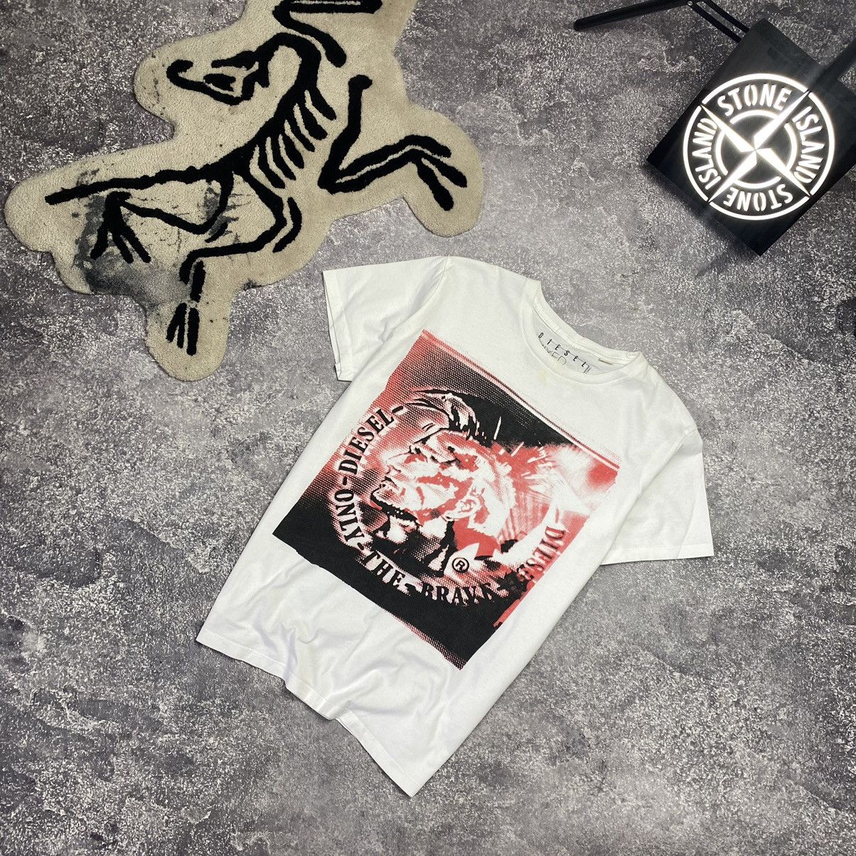 Diesel Men’s Diesel Big Graphic Logo Designer tee Size US L / EU 52-54 / 3 - 1 Thumbnail