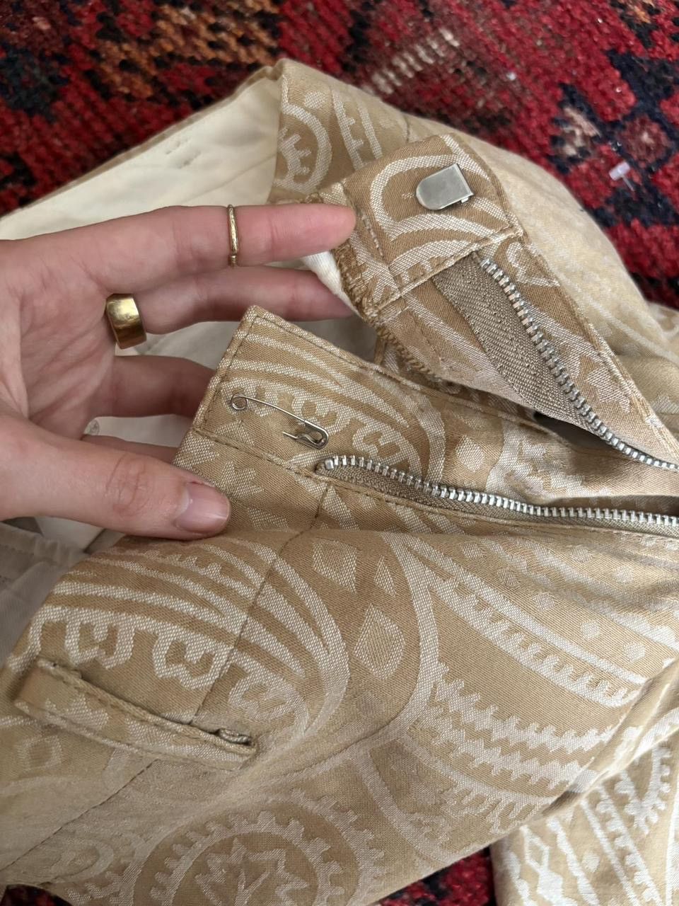 Junya Watanabe paisley trousers Size 26" / US 2 / IT 38 - 6 Thumbnail